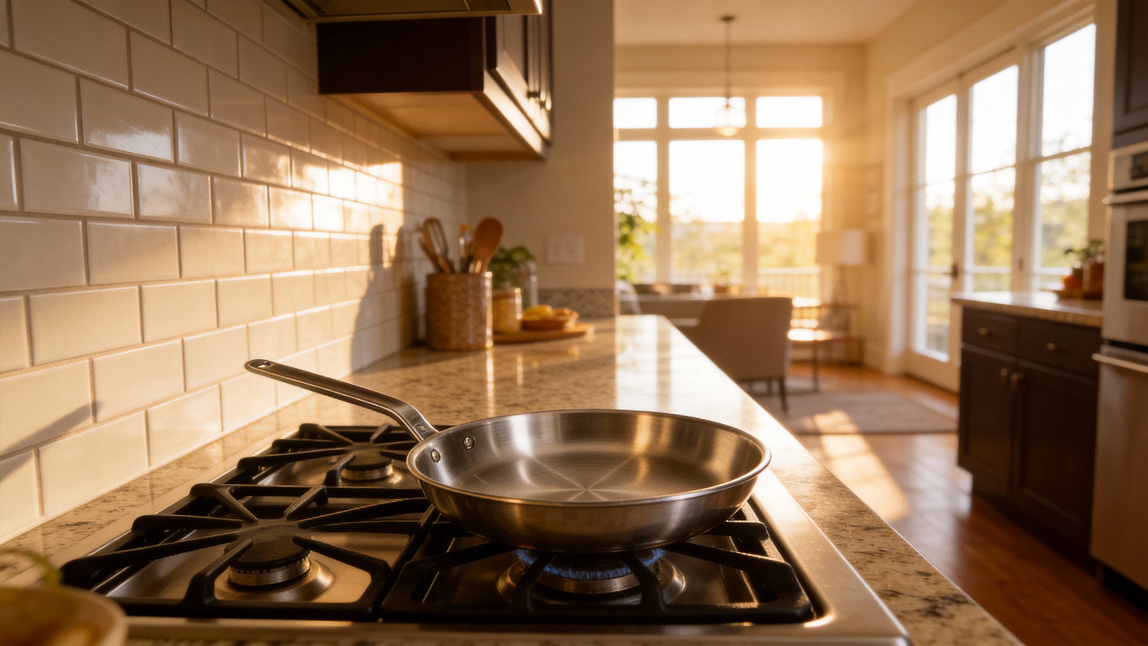 Stainless Steel Frying Pan