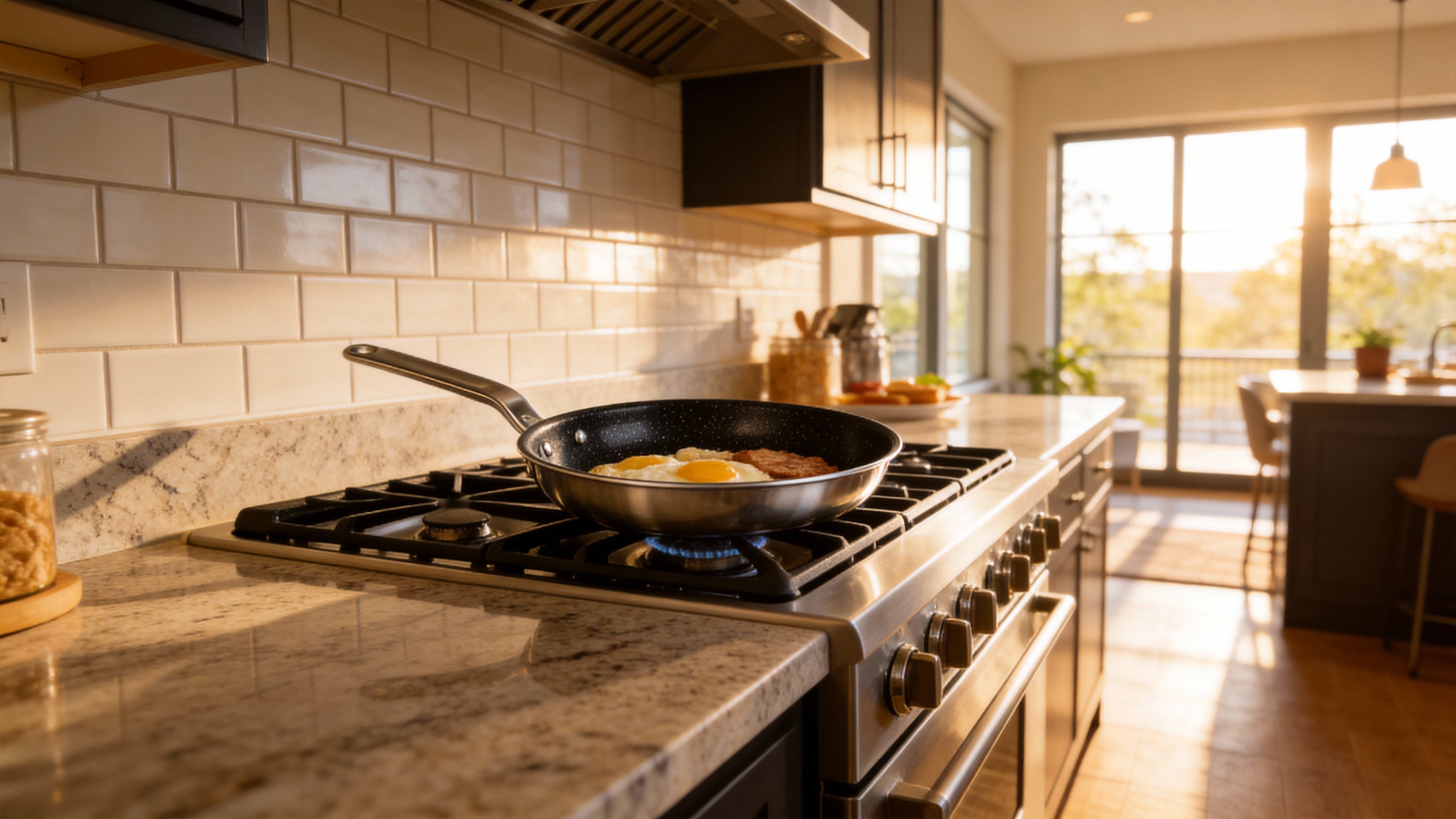 Stainless Steel Frying Pan