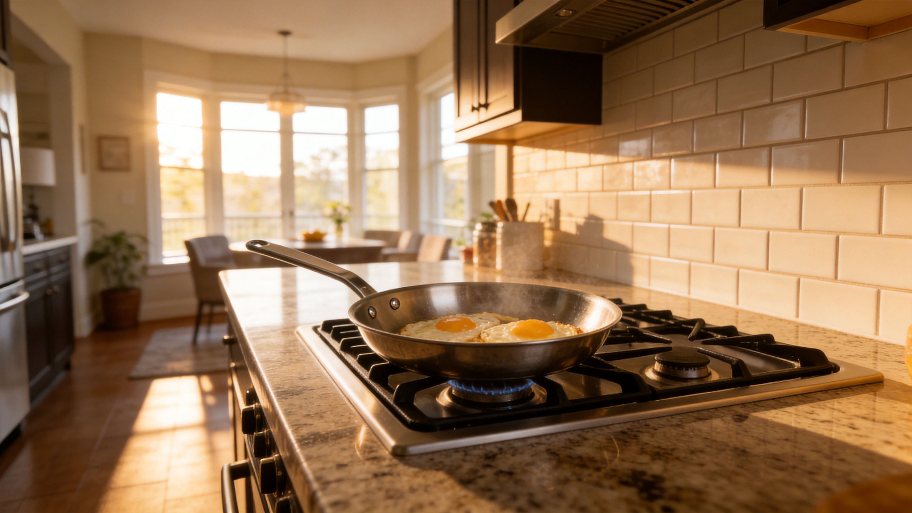 Stainless Steel Frying Pan