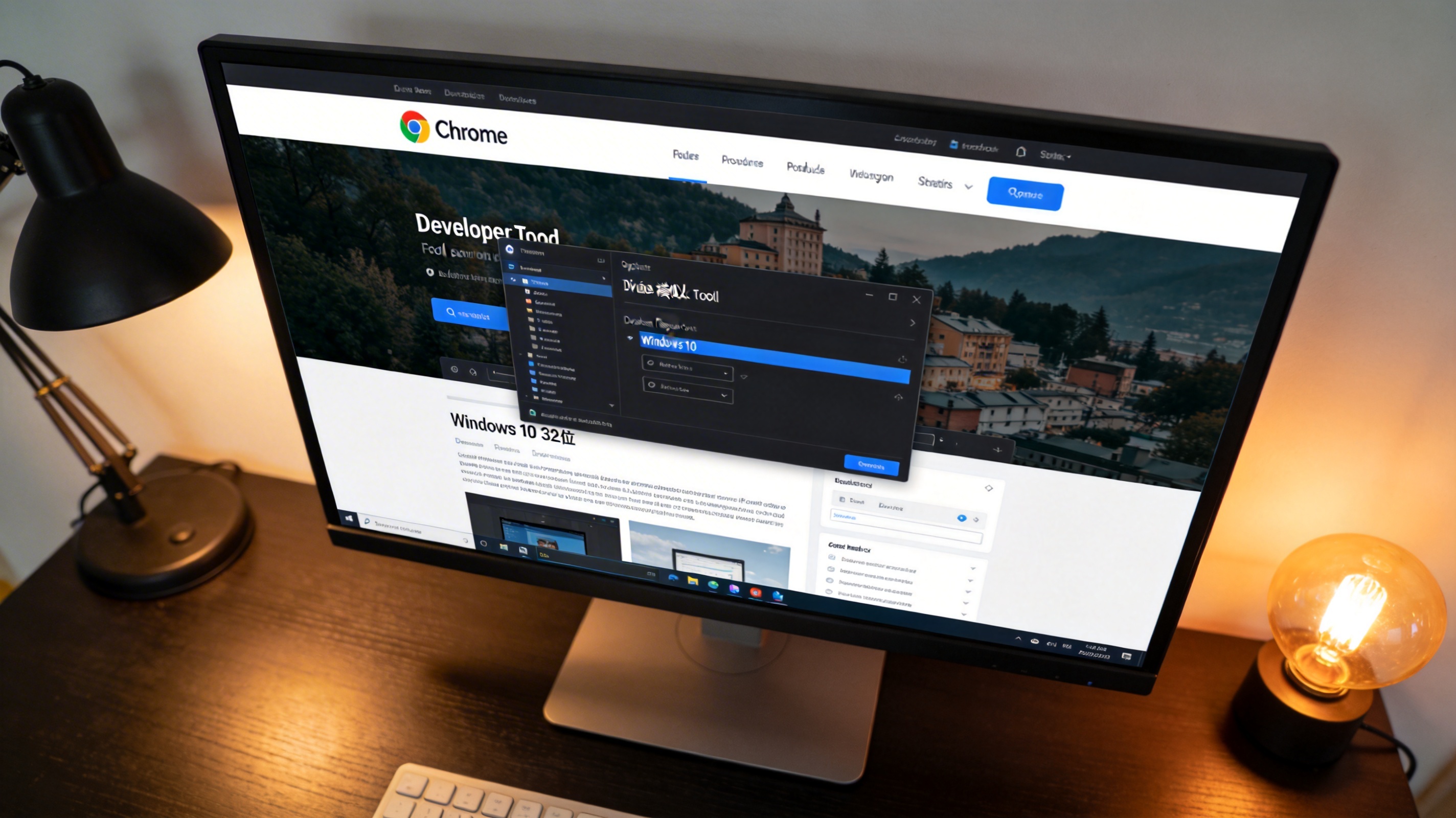 操作场景示意图