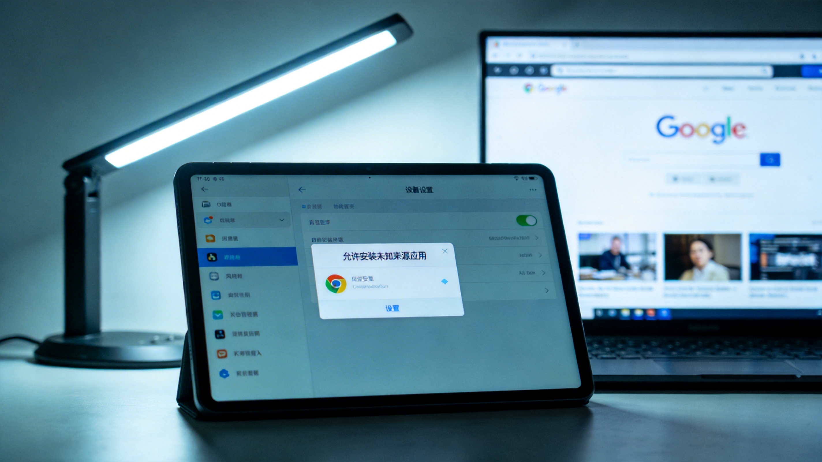 操作场景示意图