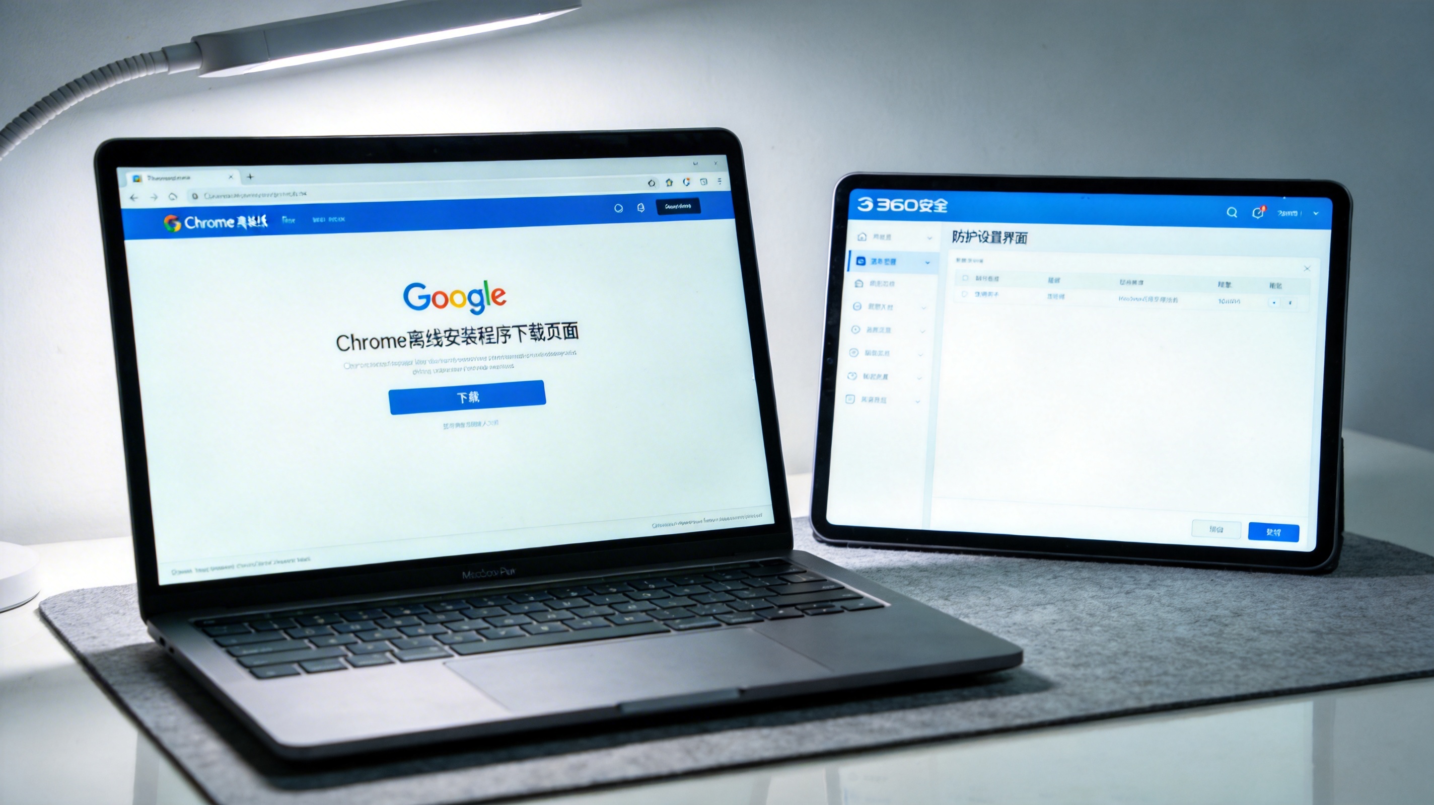 操作场景示意图