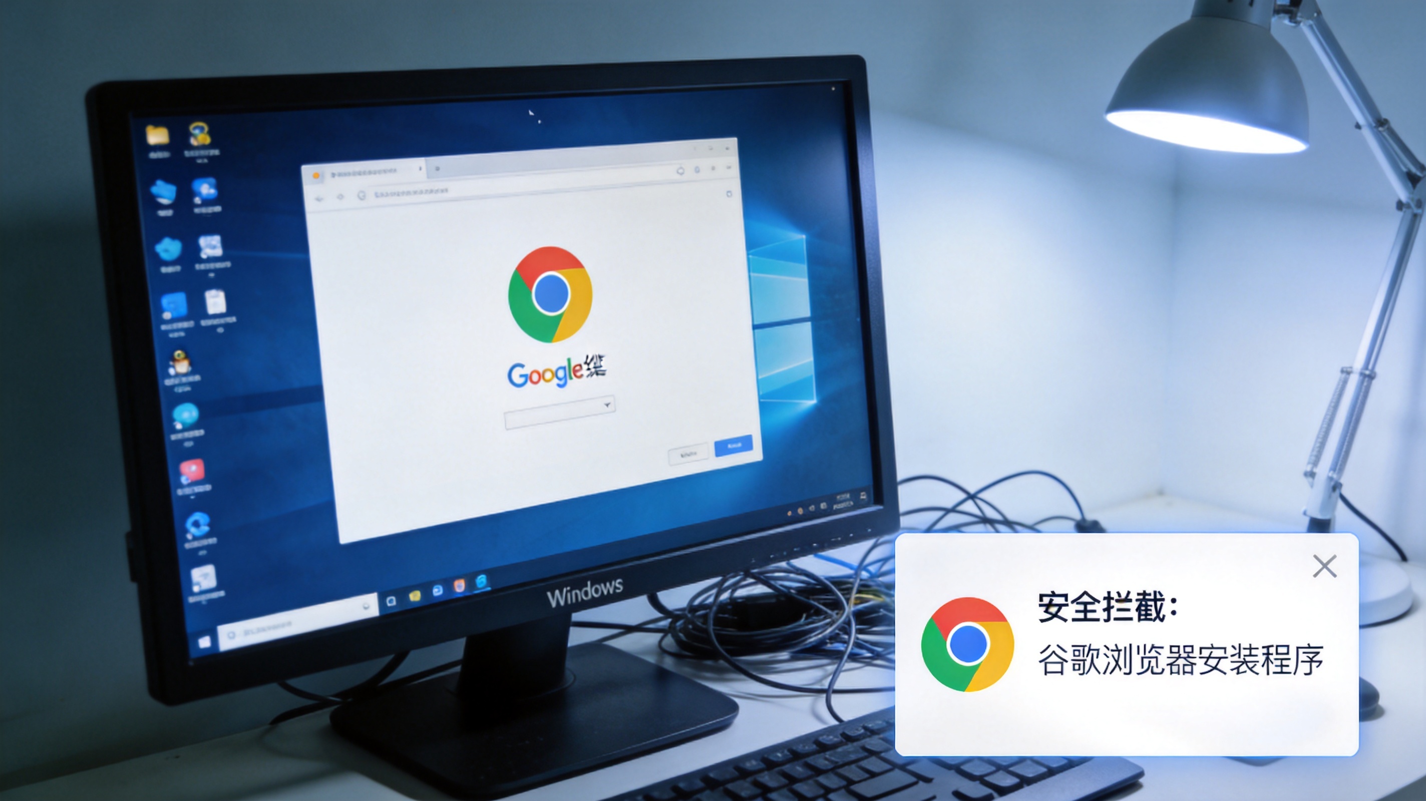 操作场景示意图