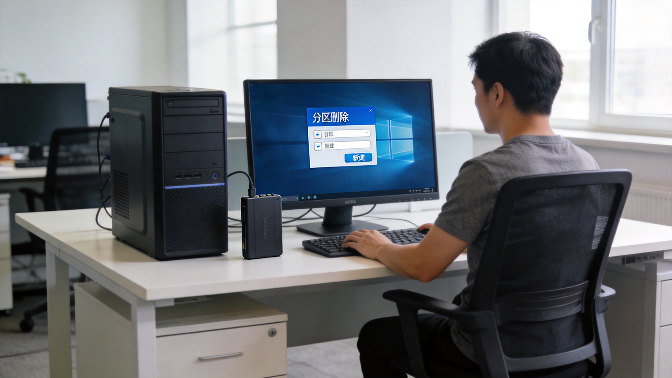 操作场景示意图