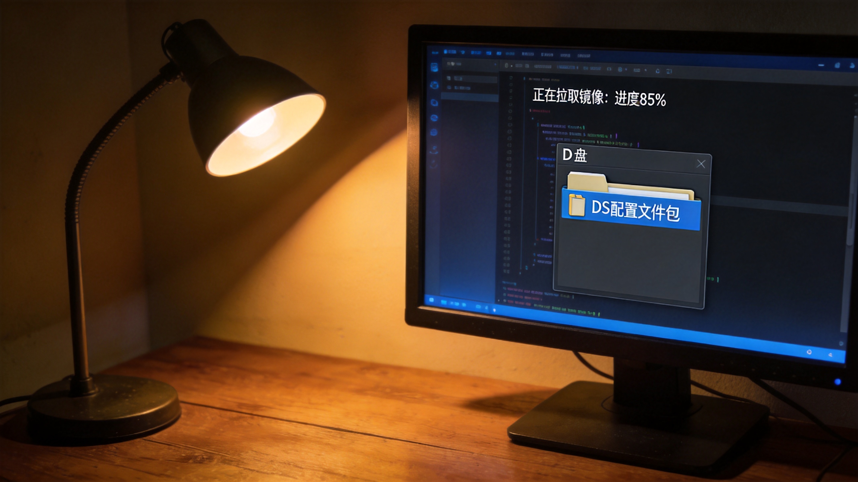 操作场景示意图
