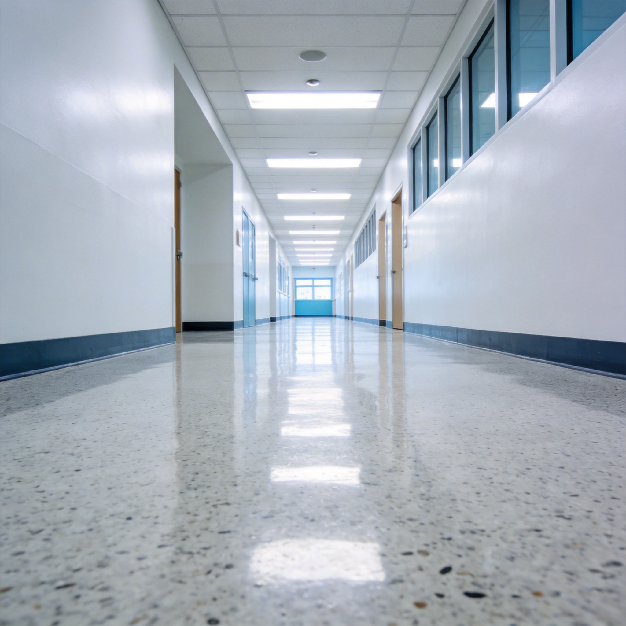 学校地面选材指南:环氧磨石为何成为教育建筑首选