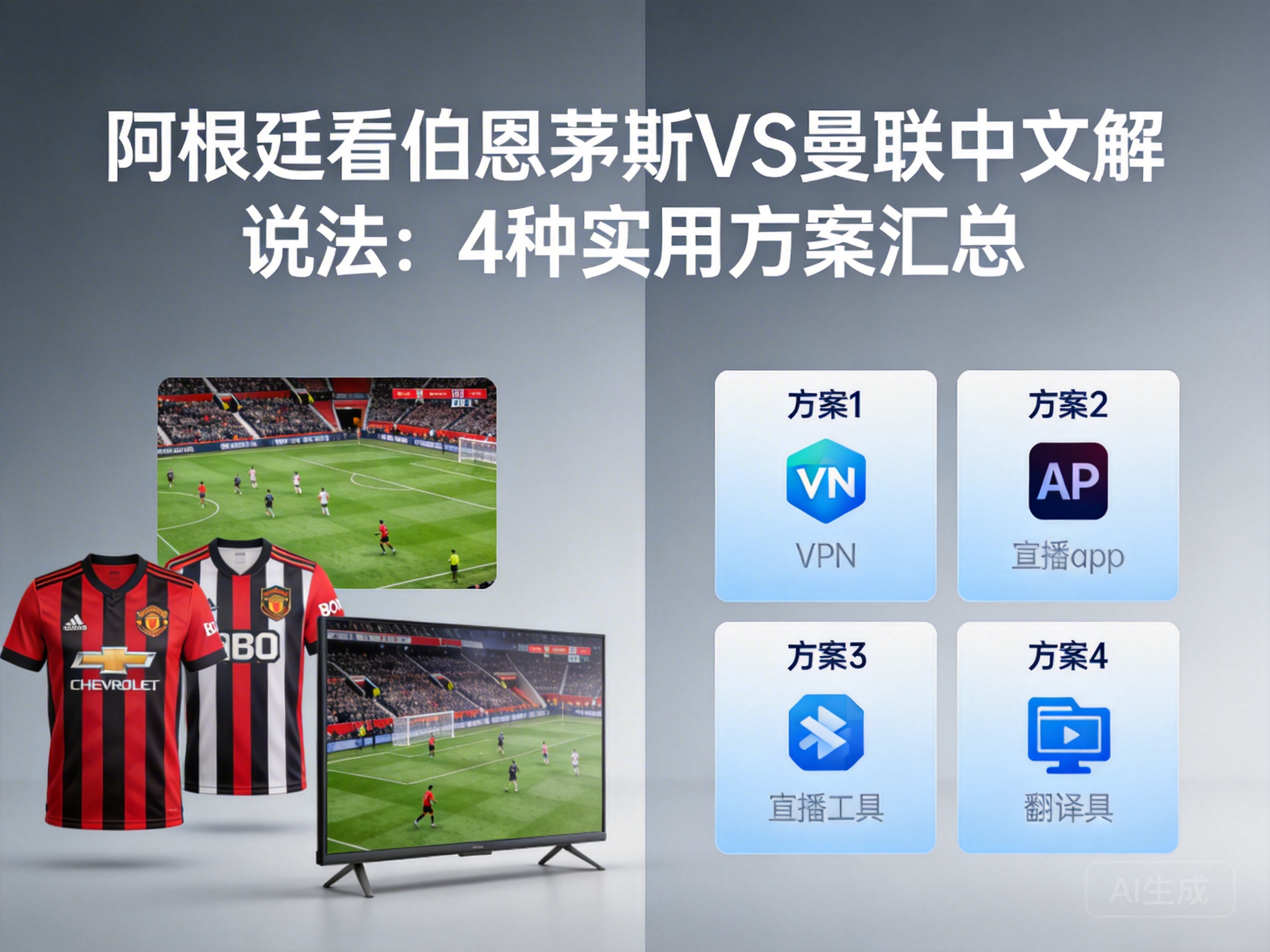 阿根廷看伯恩茅斯VS曼联中文解说法：4种实用方案汇总