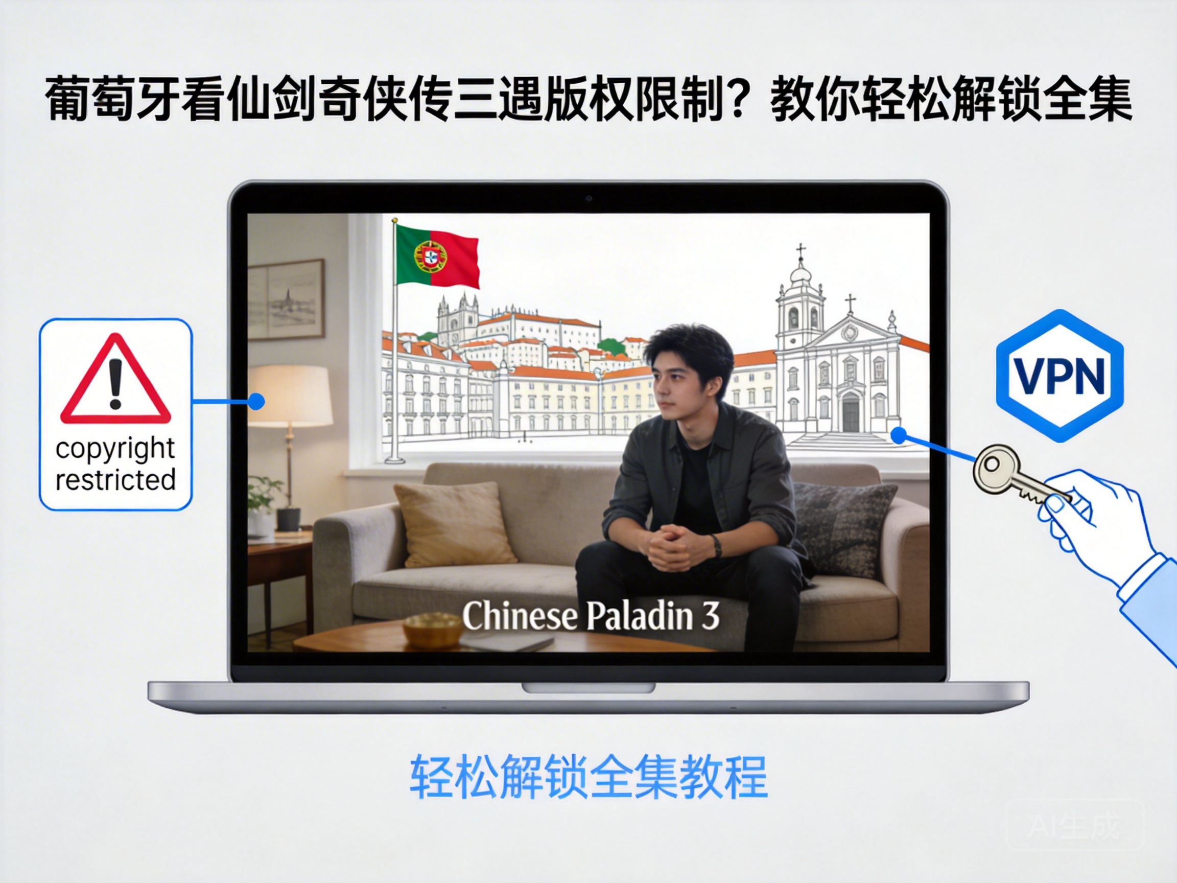 Copyright Restrictions on Chinese Paladin 3 in Portugal? Unlock Full Episodes Easily