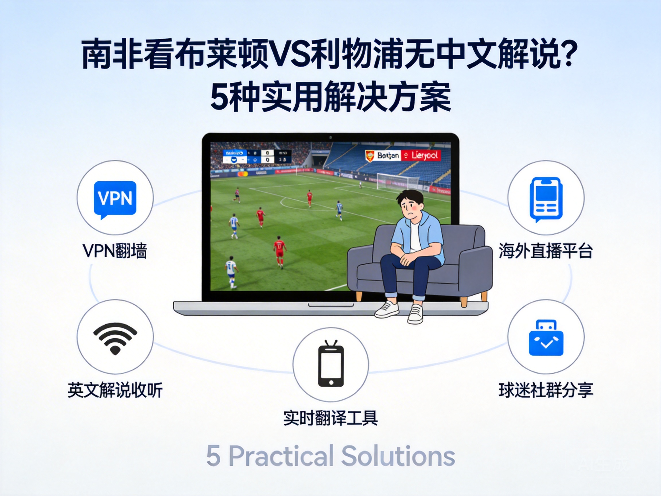 No Chinese Commentary for Brighton vs Liverpool in South Africa? 5 Practical Fixes