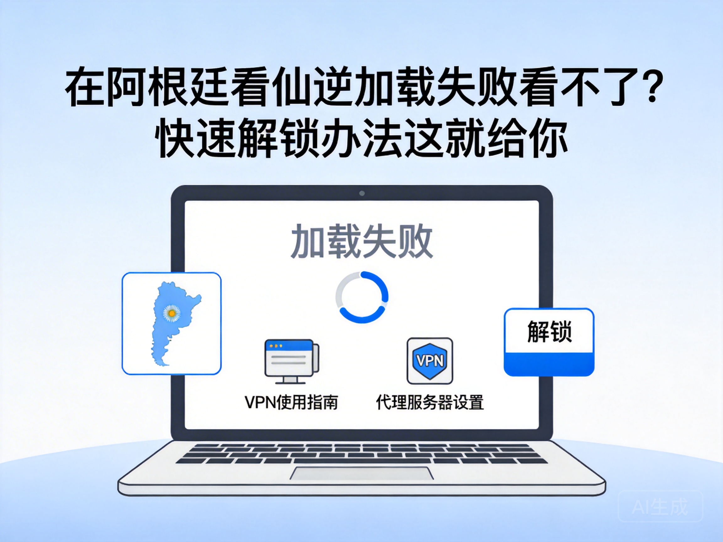 在阿根廷看仙逆加载失败看不了？快速解锁办法这就给你