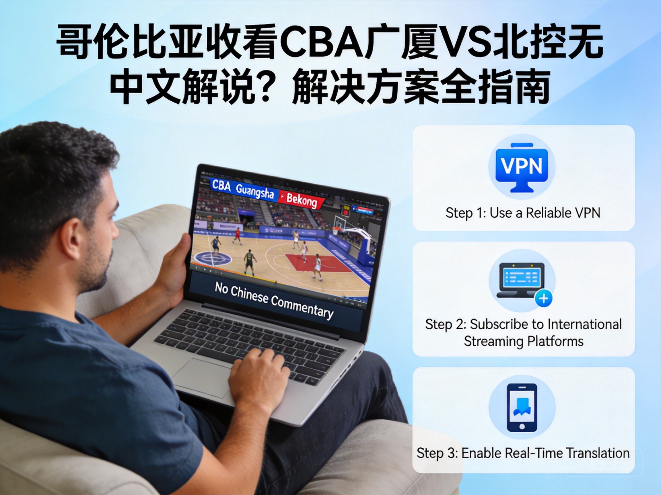 No Chinese Commentary for CBA Guangsha vs. North Control in Colombia? Complete Guide