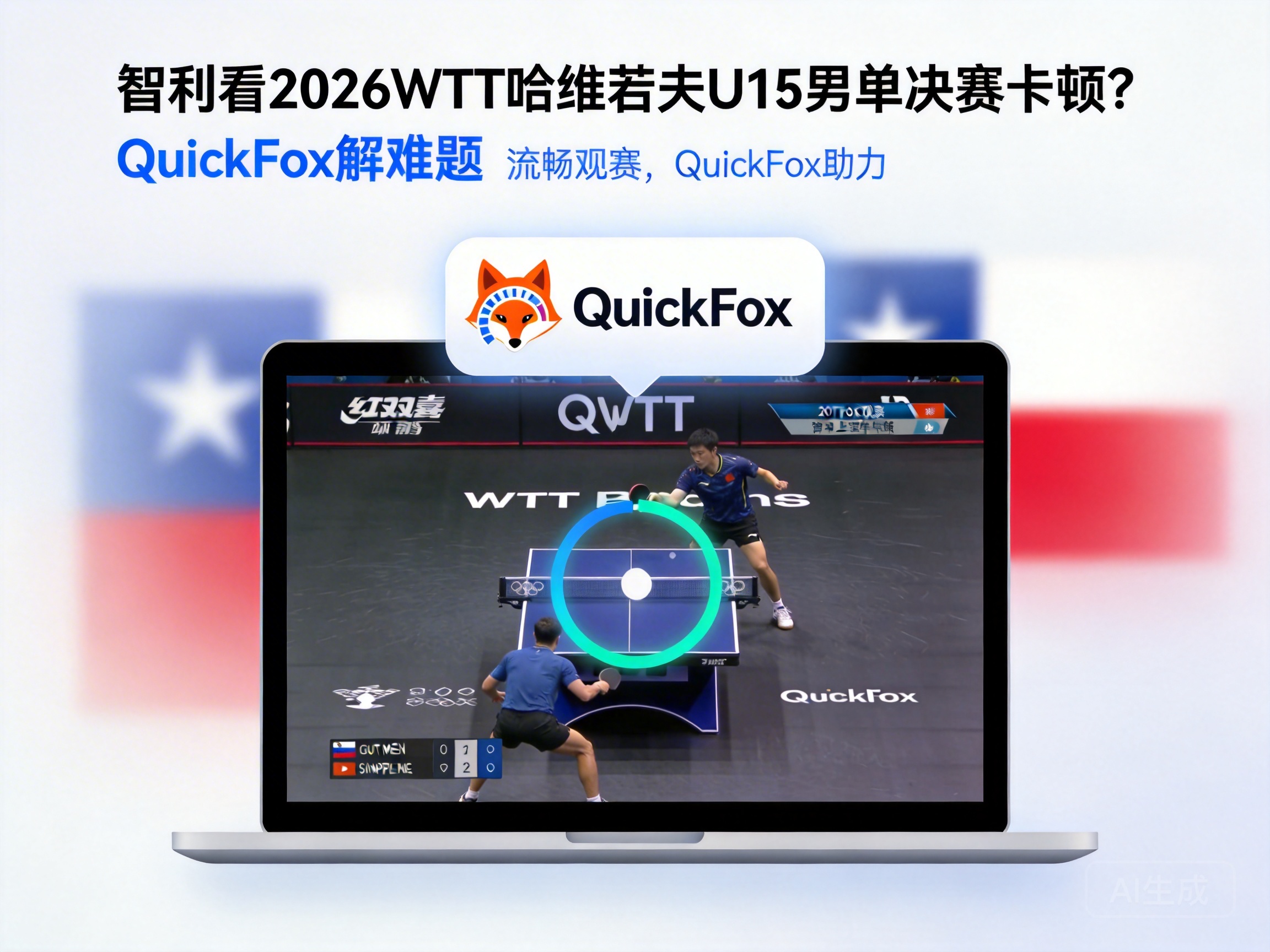 Buffering Issues Watching 2026 WTT Havirov U15 Men's Singles Final in Chile? QuickFox Fixes It