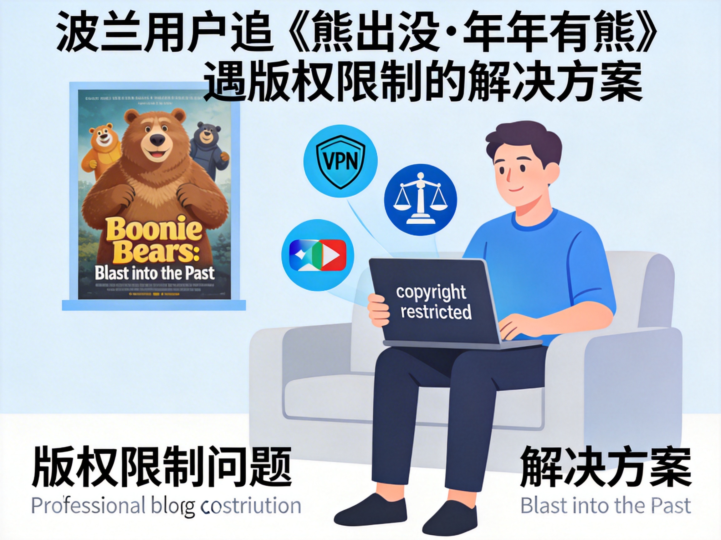 波兰用户追《熊出没·年年有熊》遇版权限制的解决方案