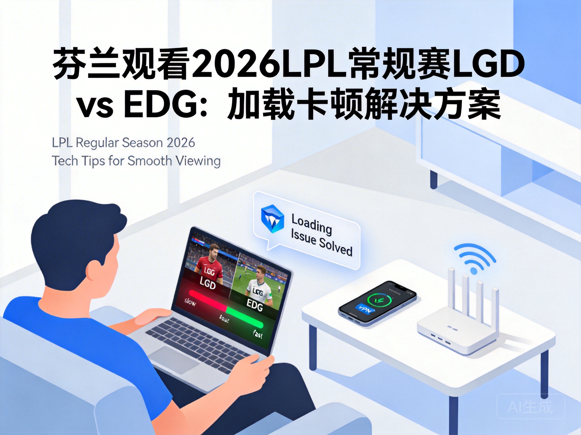 Solutions for Slow Loading & Lag When Watching 2026 LPL Regular Season LGD vs EDG in Finland