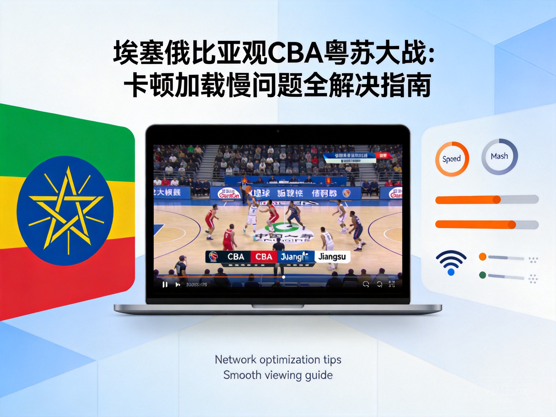 埃塞俄比亚观CBA粤苏大战：卡顿加载慢问题全解决指南