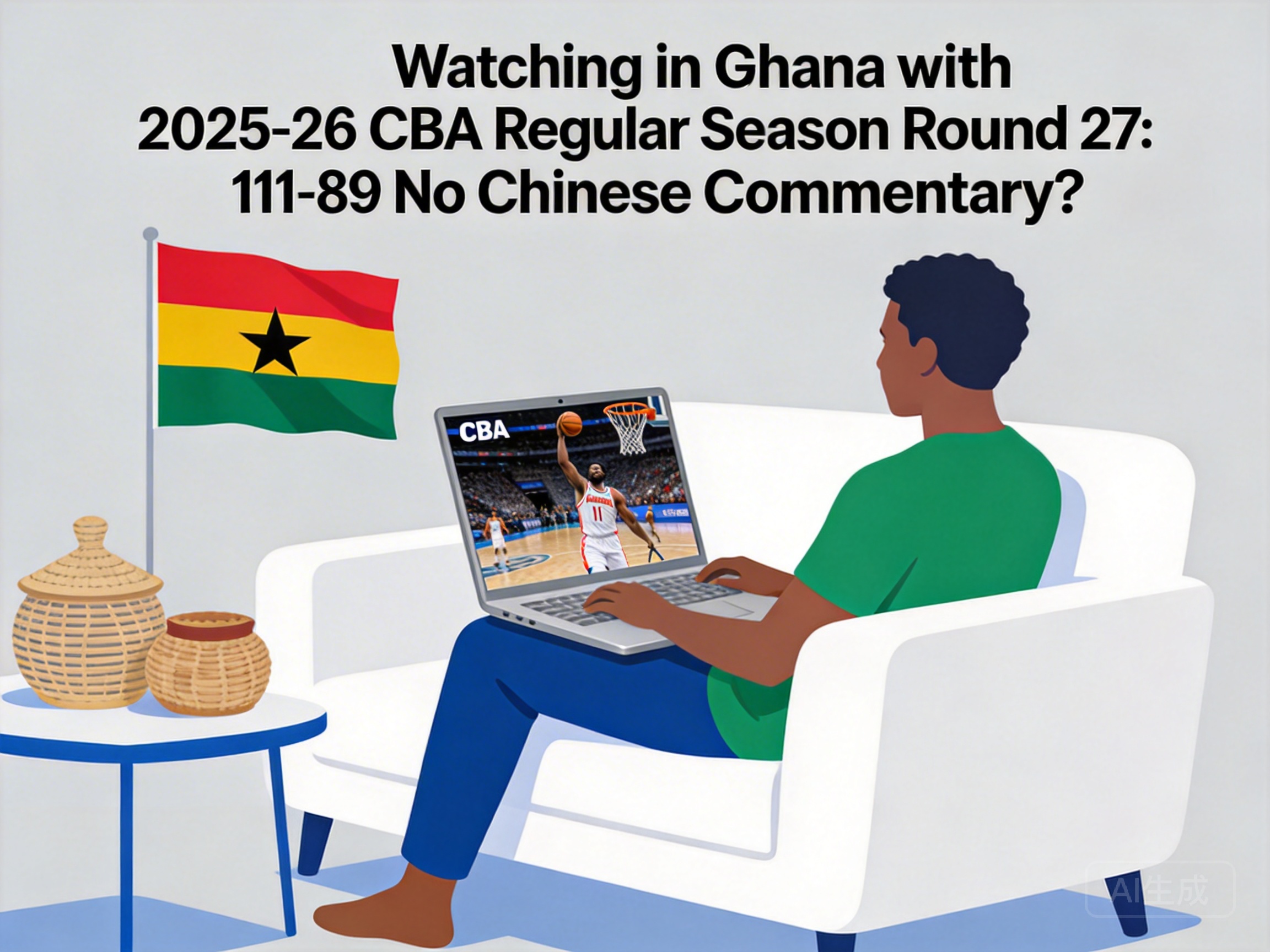 What to Do If There's No Chinese Commentary for the 27th Round of 2025-26 CBA Regular Season (Guangdong 111-89 Xinjiang) in Ghana?