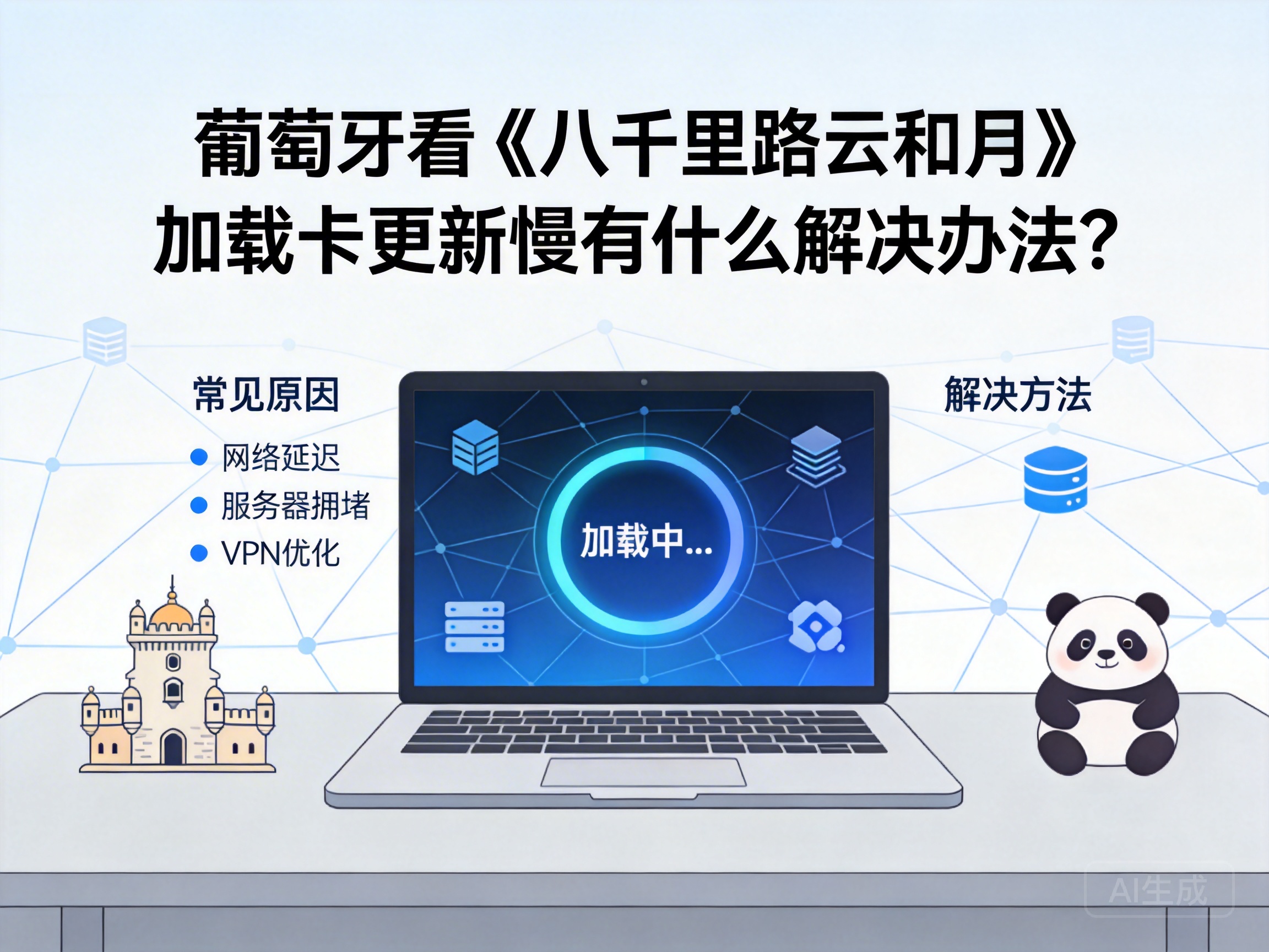 How to Fix Slow Loading and Updates of "Eight Thousand Li of Cloud and Moon" in Portugal?