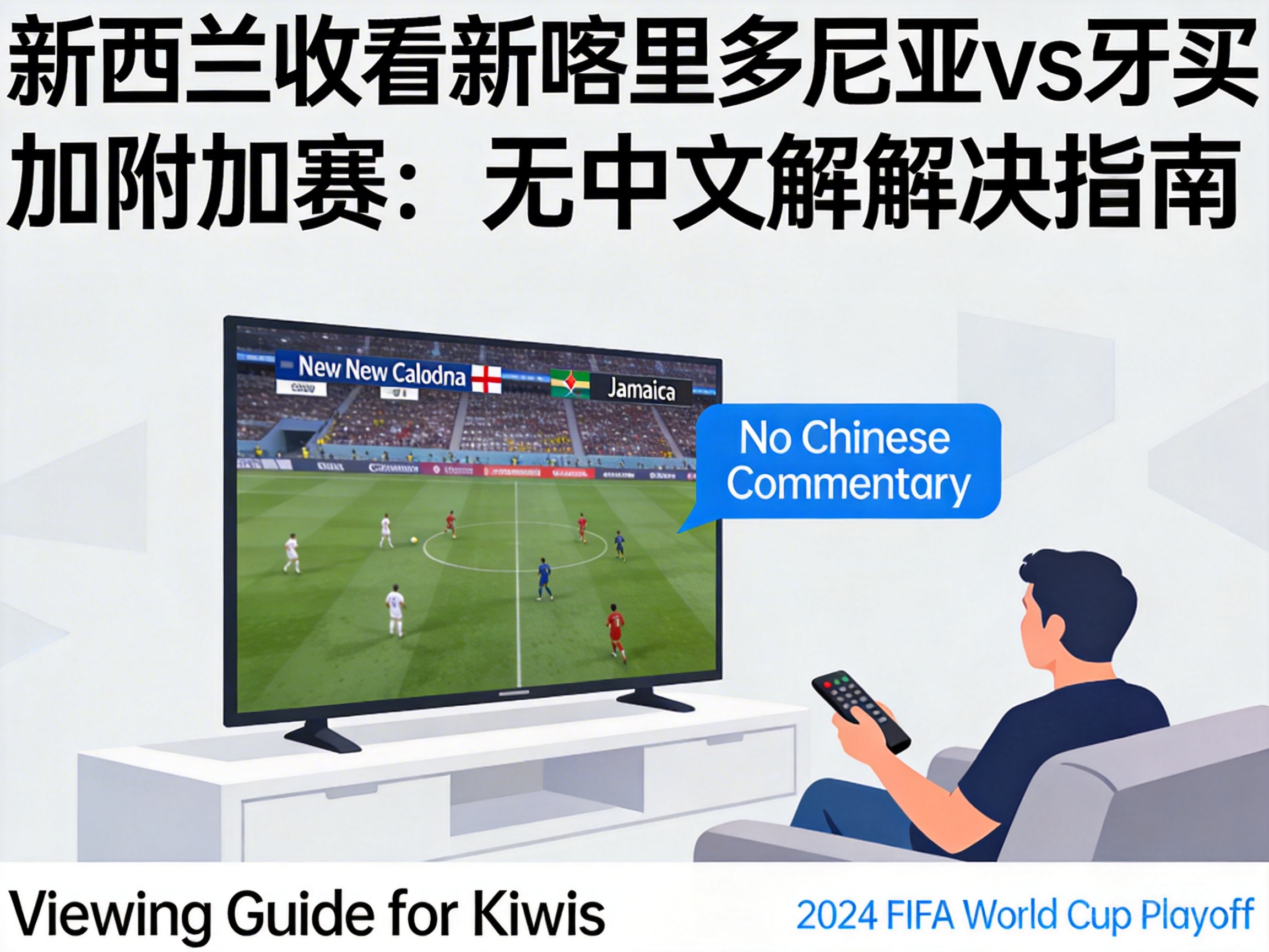 新西兰收看新喀里多尼亚vs牙买加附加赛：无中文解解决指南