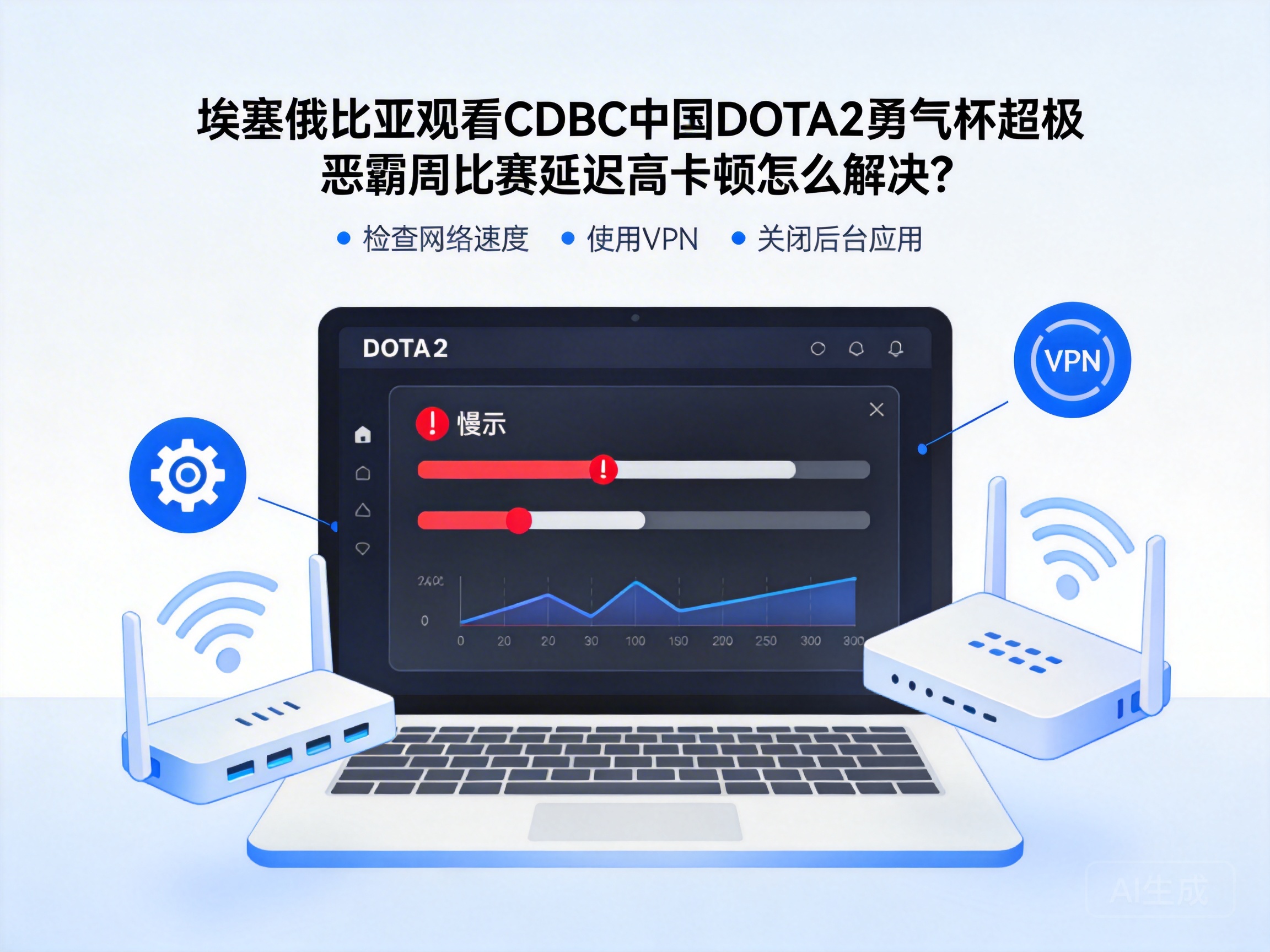 How to Fix High Latency and Lag When Watching CDBC China DOTA2 Courage Cup Super Bully Week in Ethiopia?
