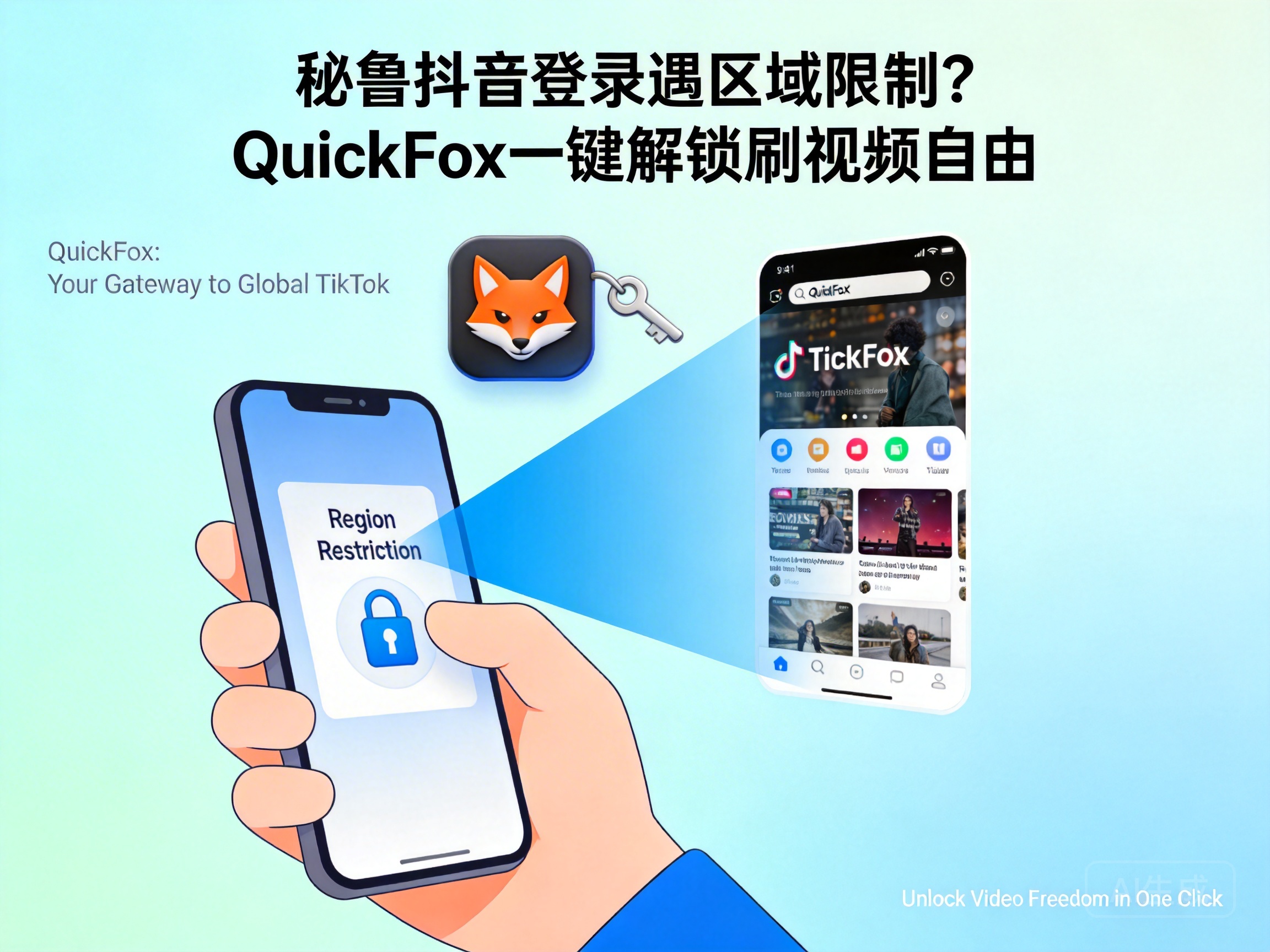 TikTok Login Failed in Peru Due to Region Restrictions? QuickFox Unlocks Access Instantly