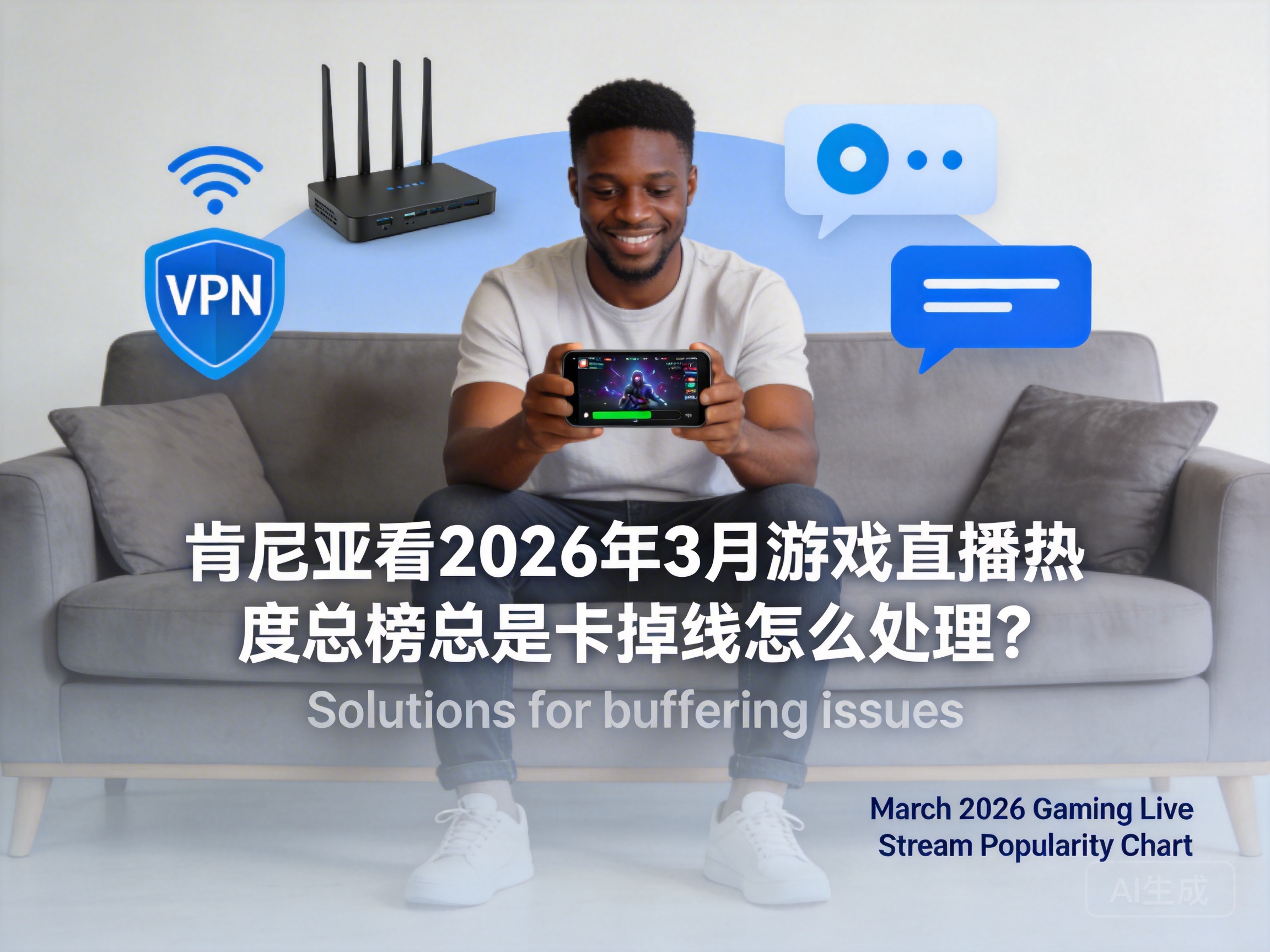 肯尼亚看2026年3月游戏直播热度总榜总是卡掉线怎么处理？