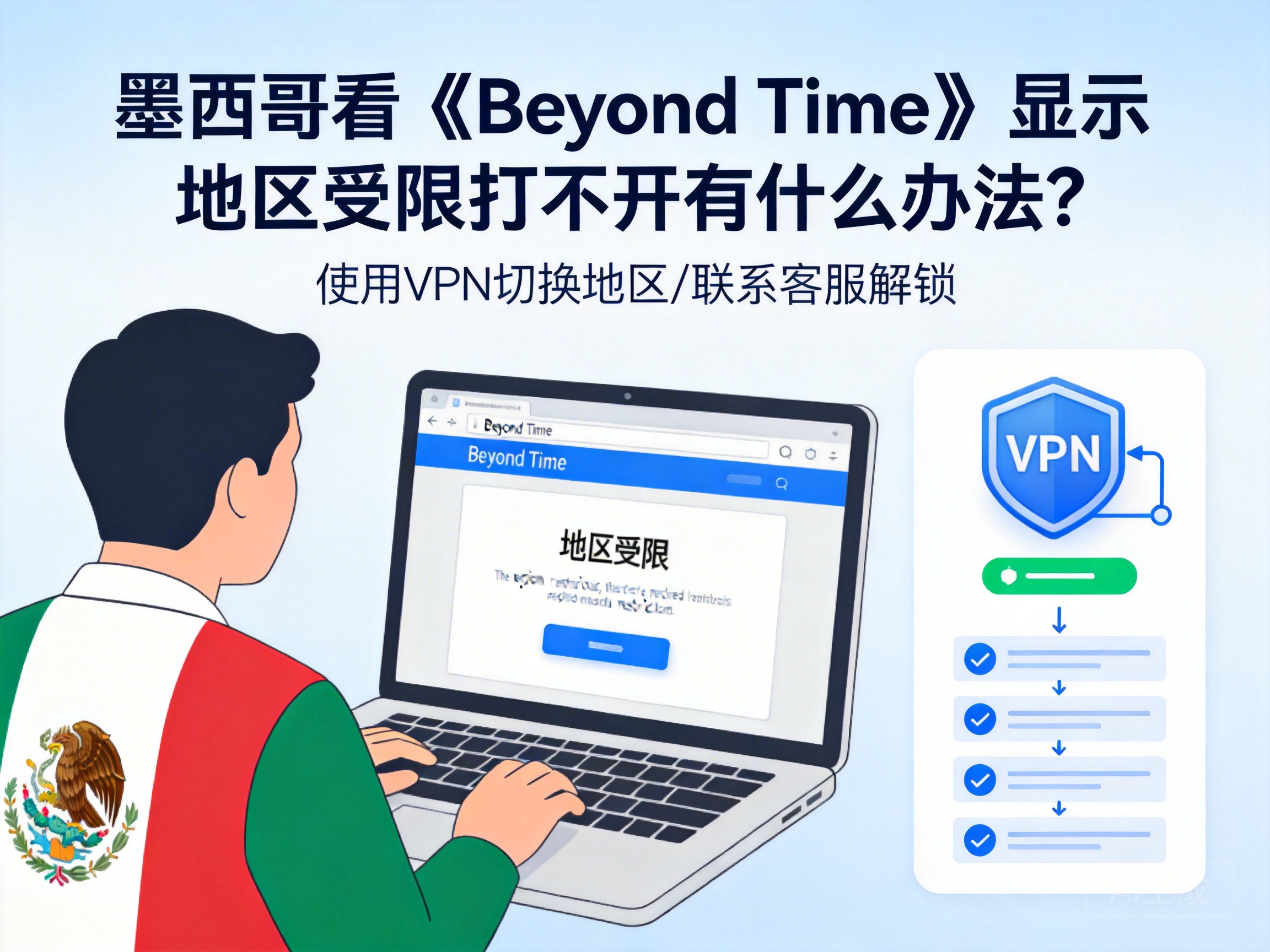 How to Fix 'Region Restricted' Error When Watching 'Beyond Time' in Mexico?