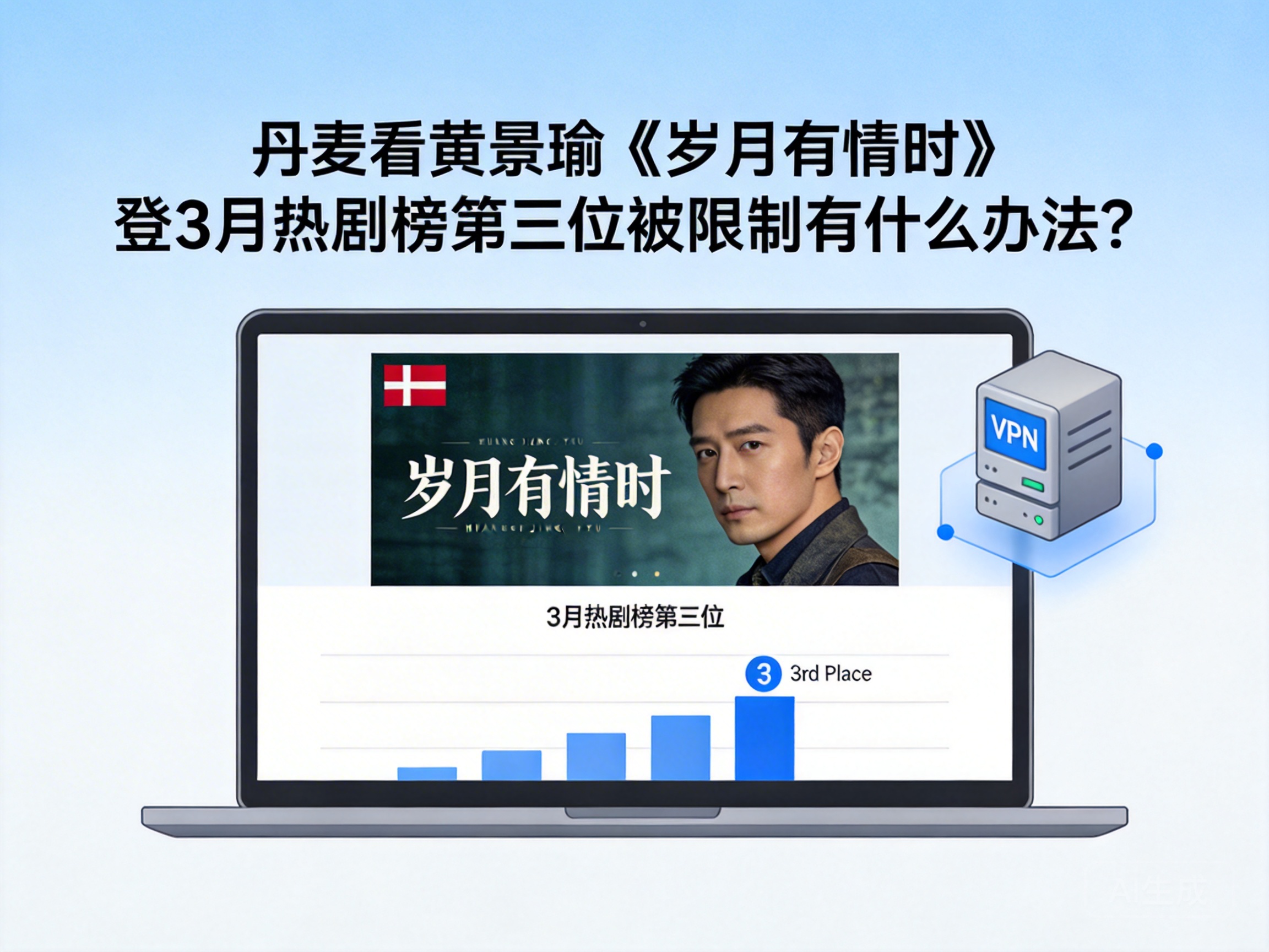 丹麦看黄景瑜《岁月有情时》登3月热剧榜第三位被限制有什么办法？