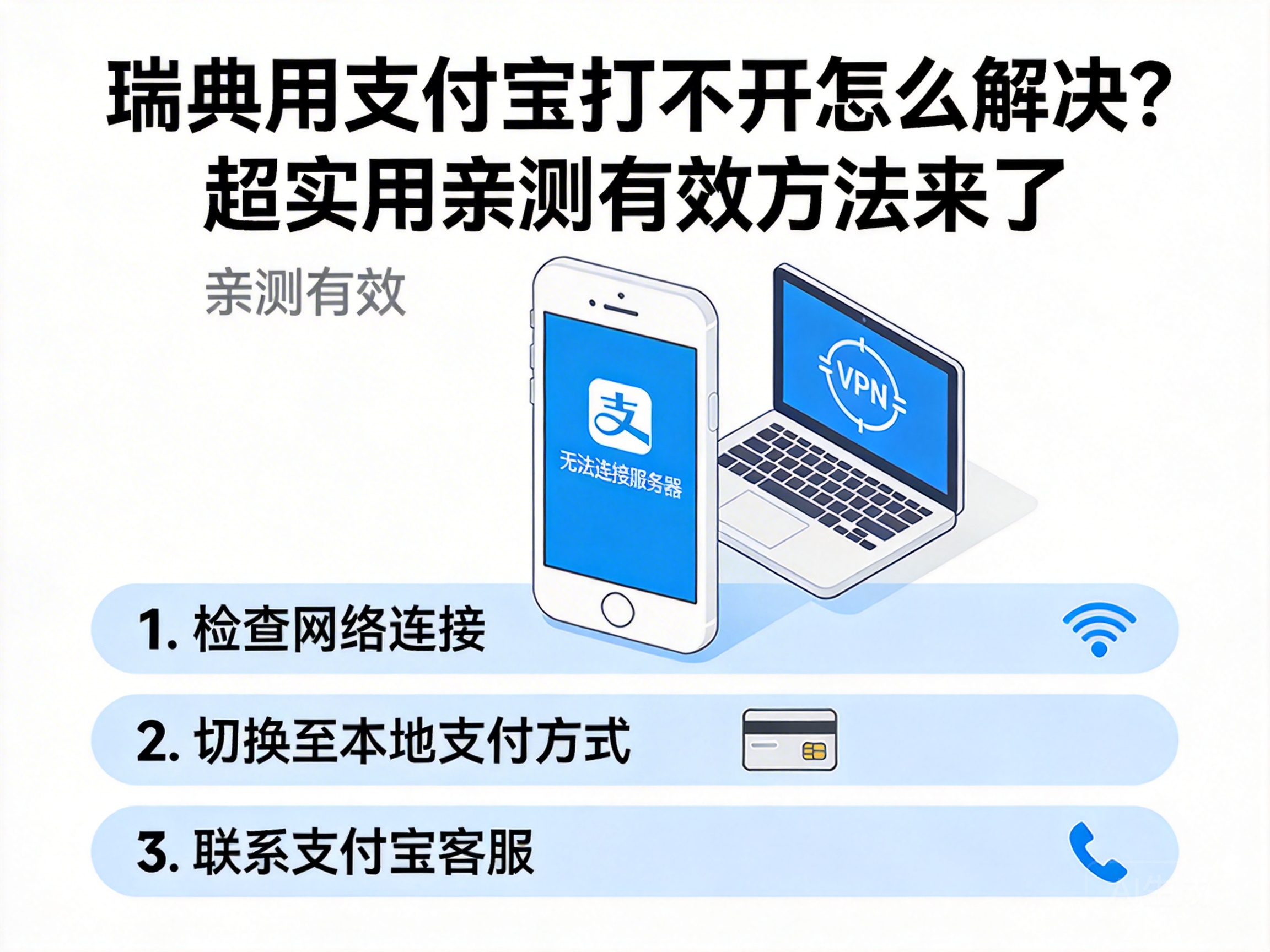 瑞典用支付宝打不开怎么解决？超实用亲测有效方法来了
