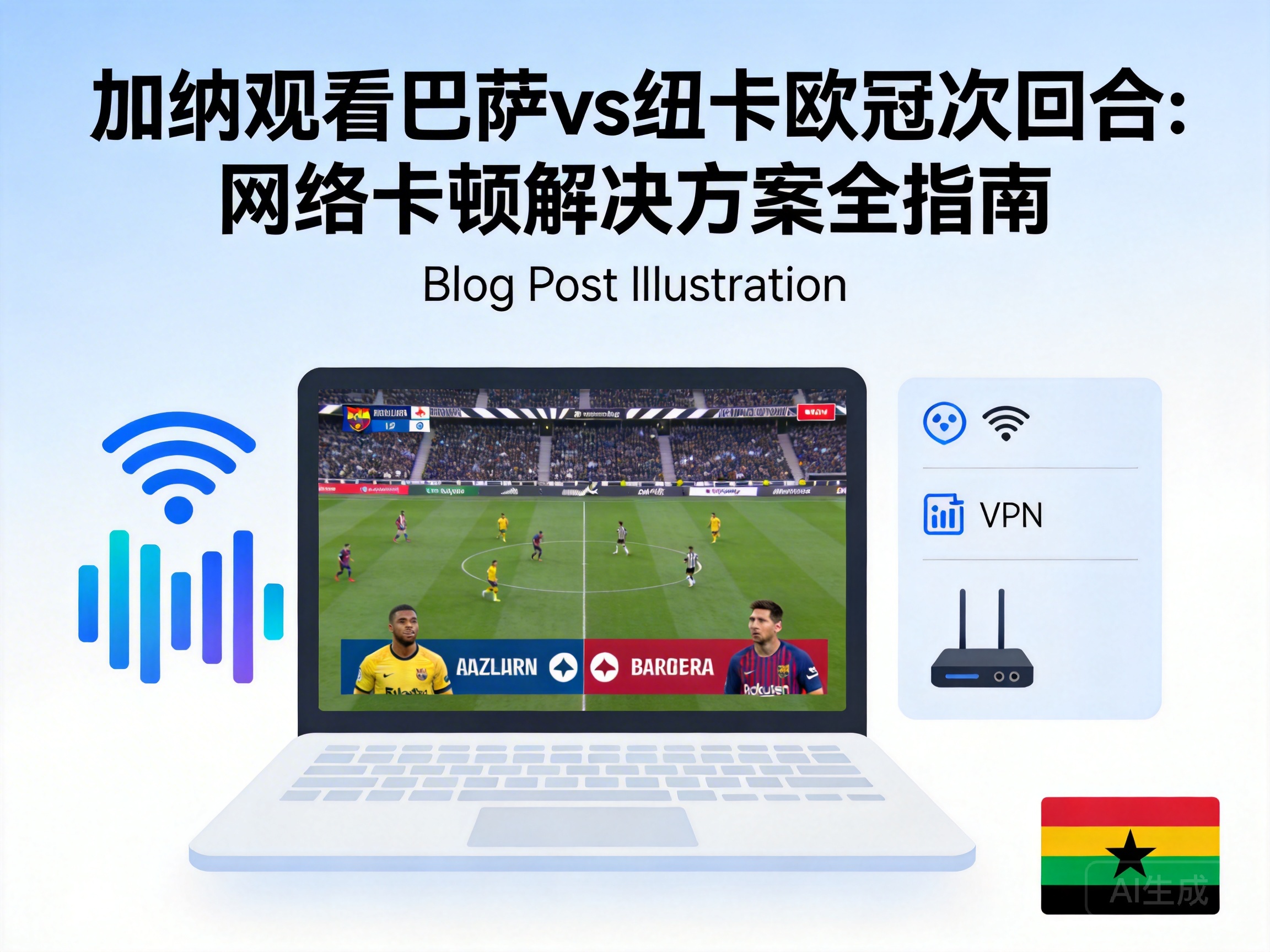 加纳观看巴萨vs纽卡欧冠次回合：网络卡顿解决方案全指南