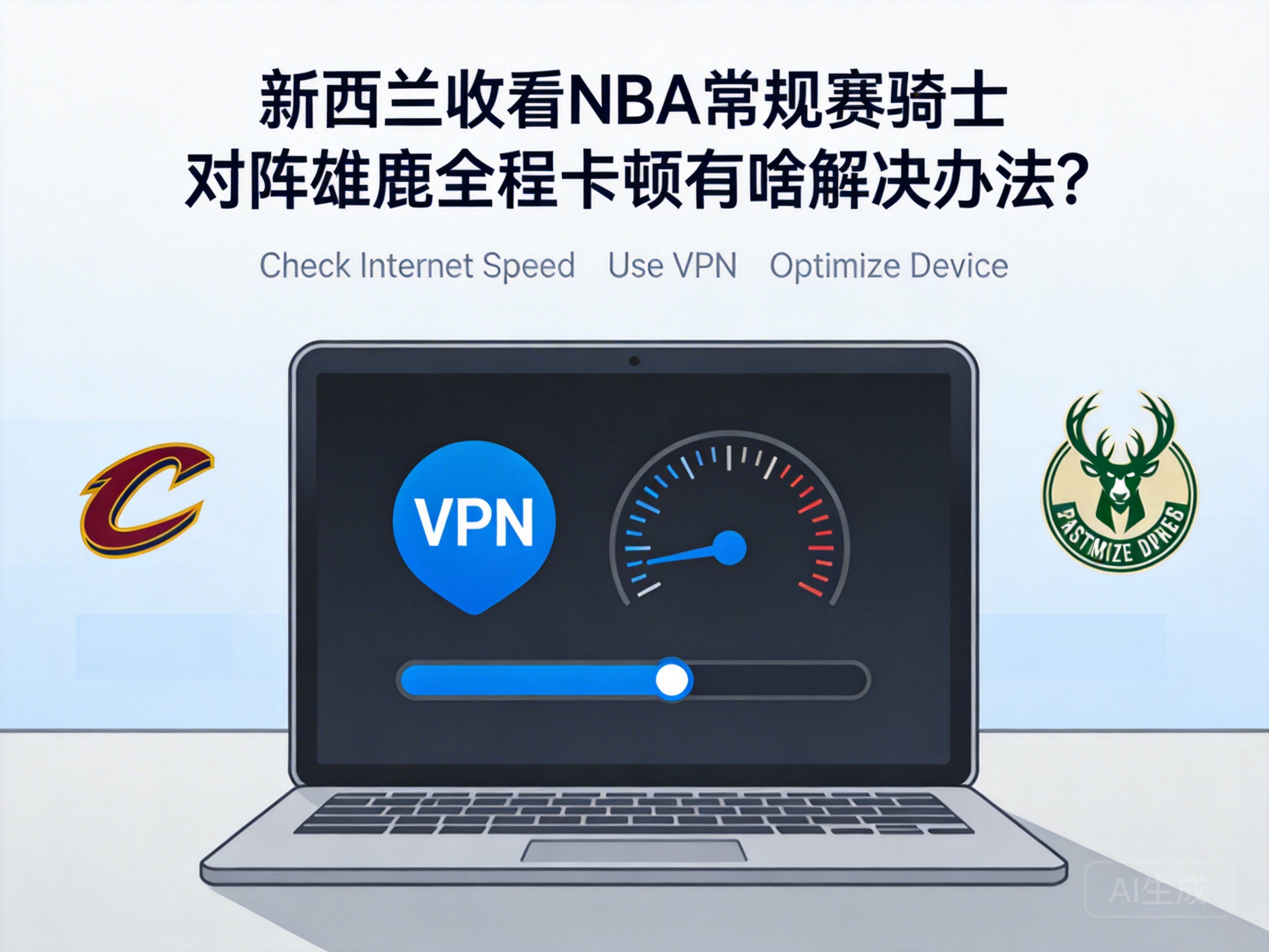 How to Fix Constant Buffering When Watching Cavaliers vs. Bucks NBA Regular Season Game in New Zealand?