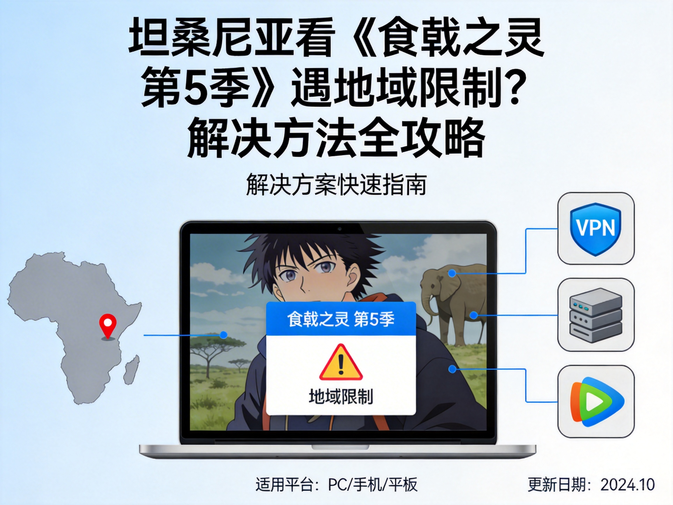 How to Watch Food Wars! Season 5 in Tanzania When Blocked by Geo-Restrictions?