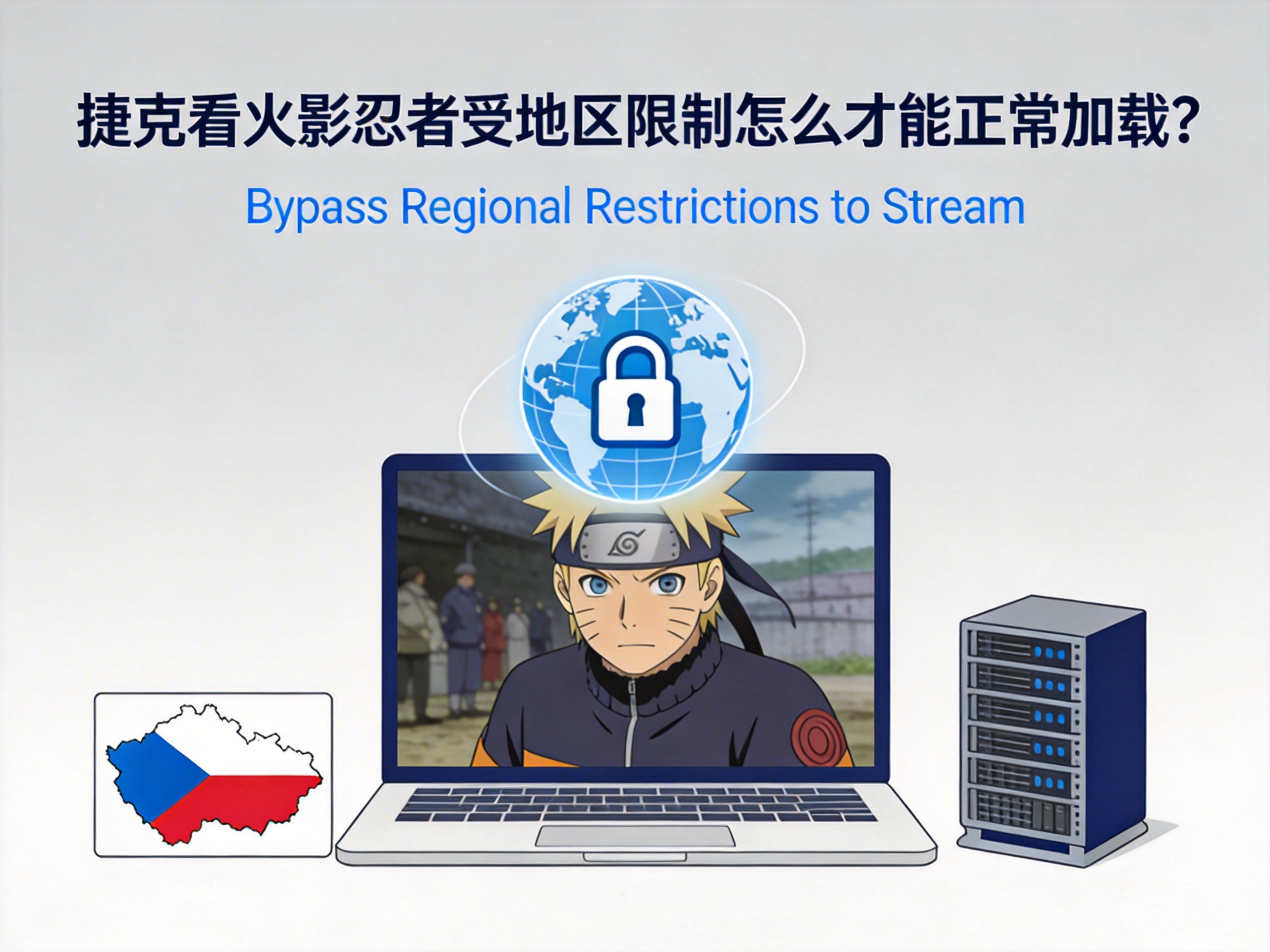 How to Fix Regional Restrictions and Watch Naruto in the Czech Republic?