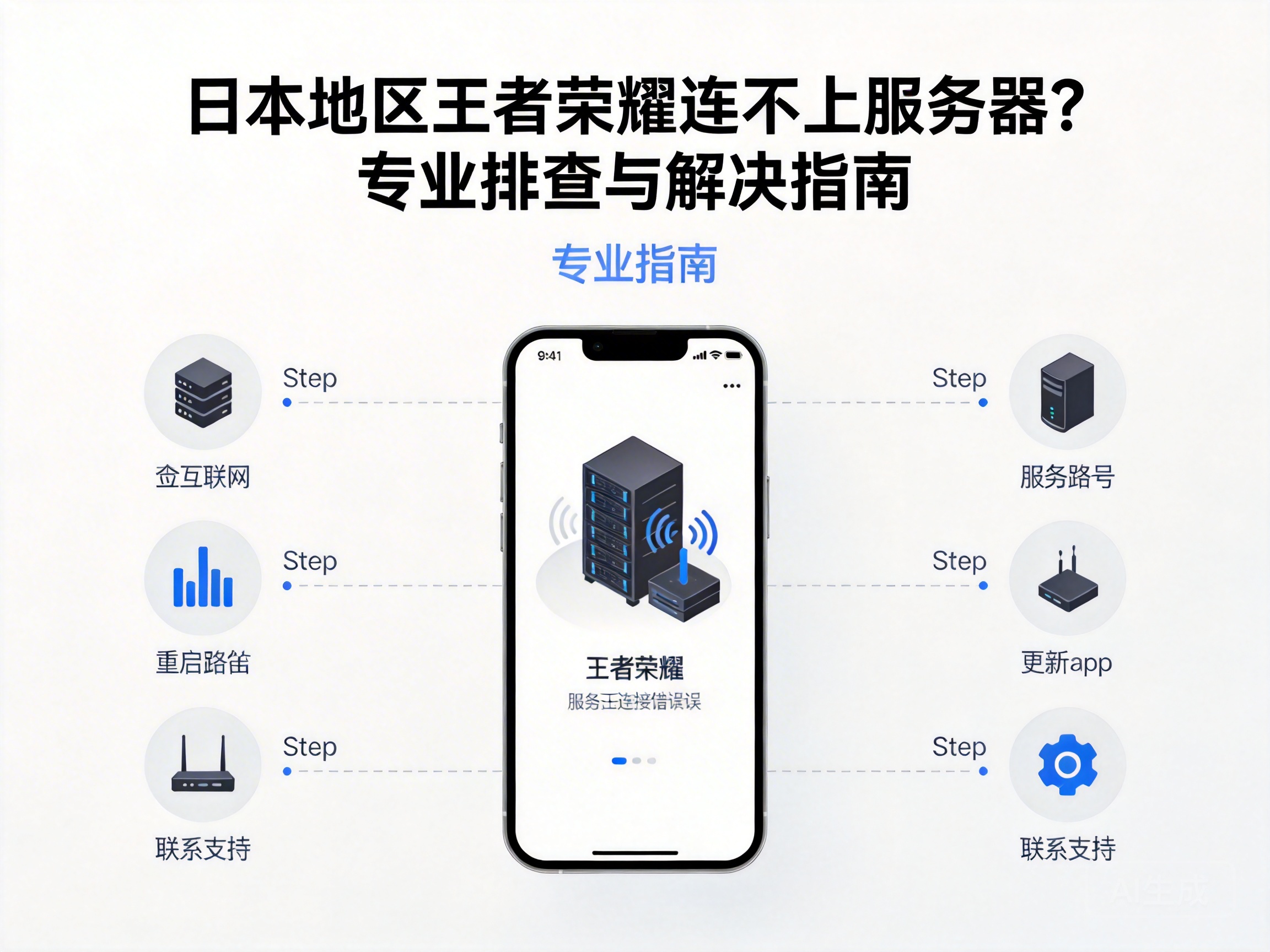 日本地区王者荣耀连不上服务器？专业排查与解决指南