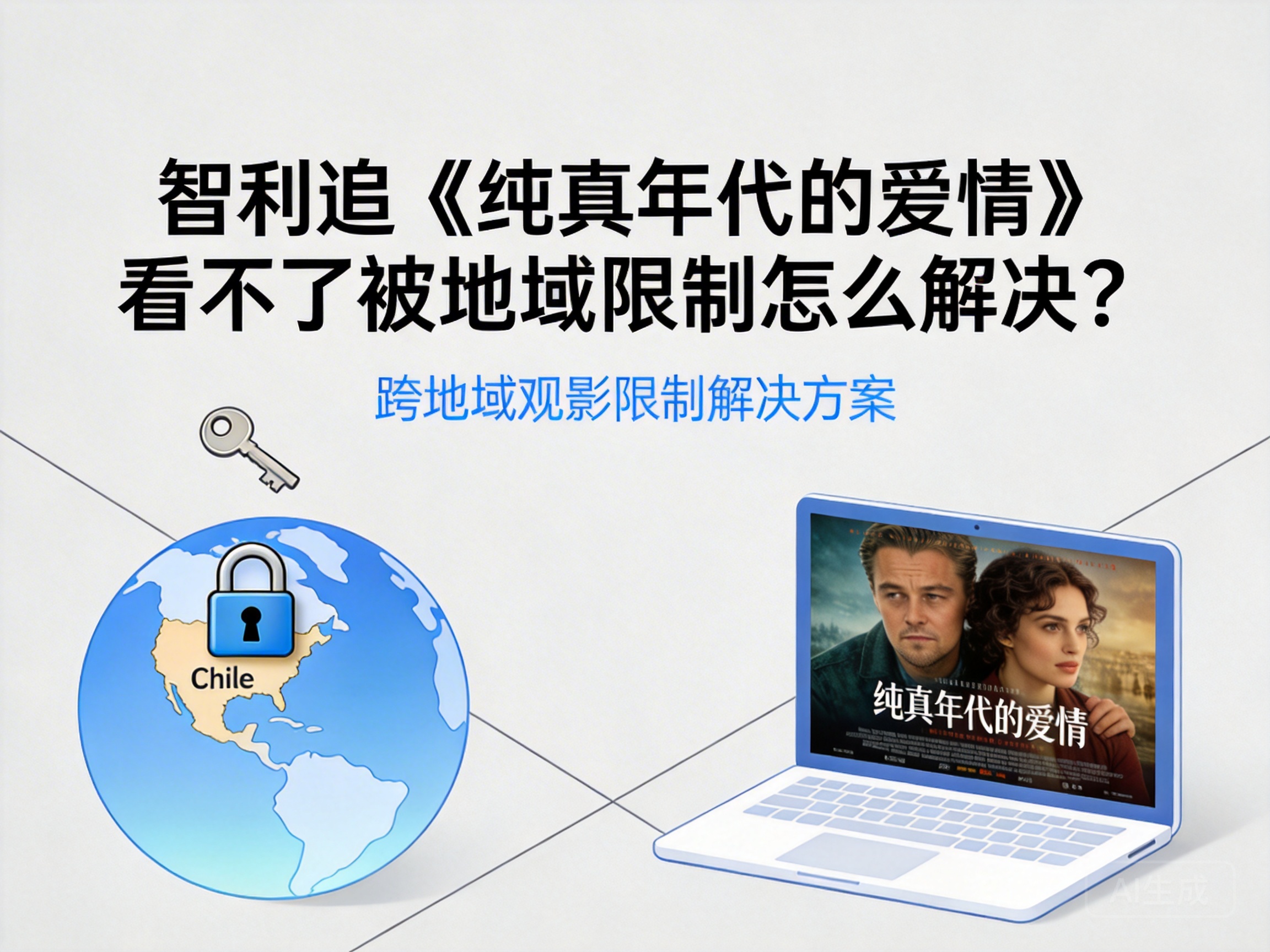 智利追《纯真年代的爱情》看不了被地域限制怎么解决？