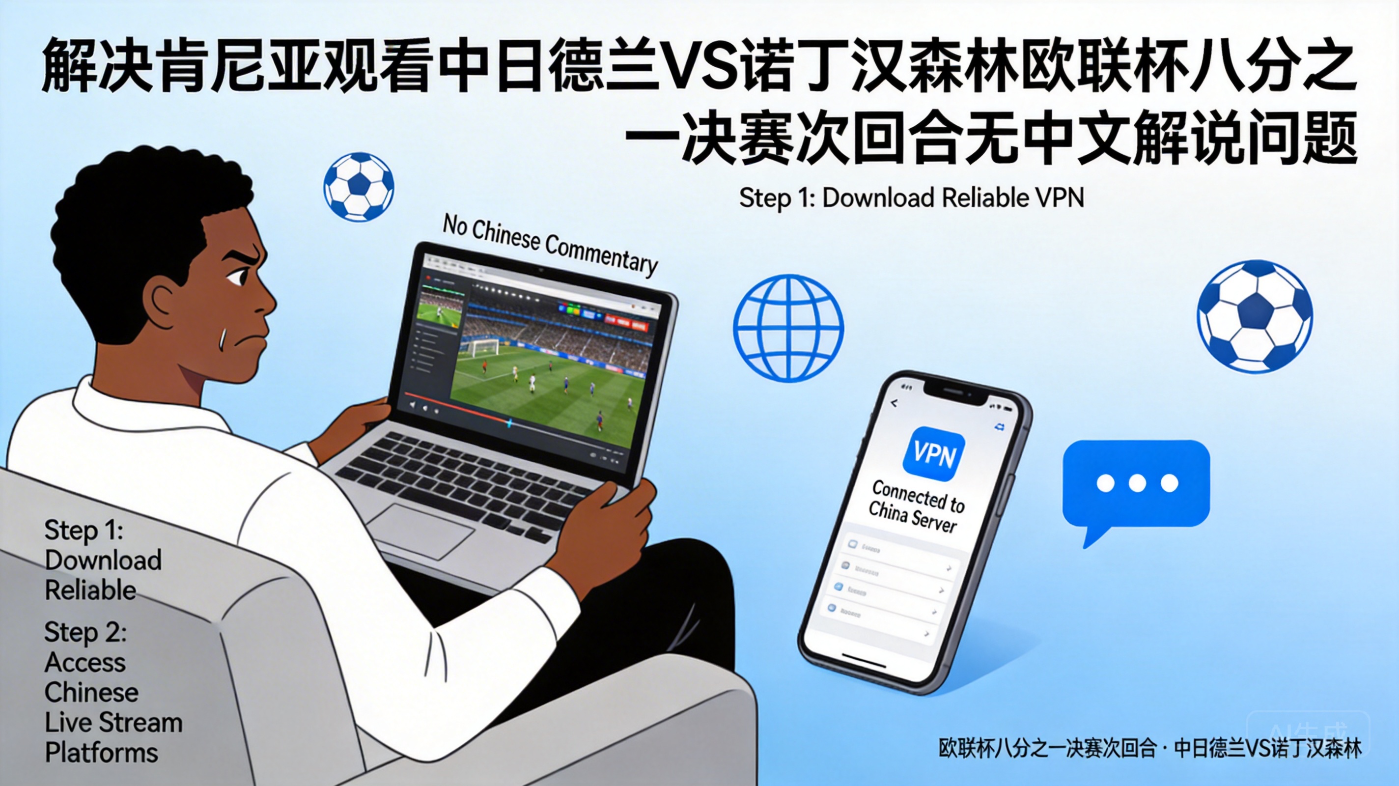 How to Get Chinese Commentary for Midtjylland vs Nottingham Forest Europa League Round of 16 Second Leg in Kenya?