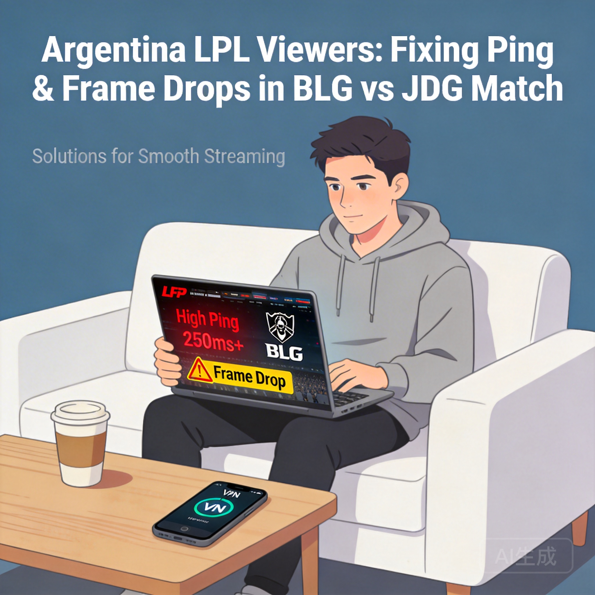 How to Fix Ping Spikes and Frame Drops When Watching LPL Split 1 Upper Bracket Final BLG vs JDG in Argentina?