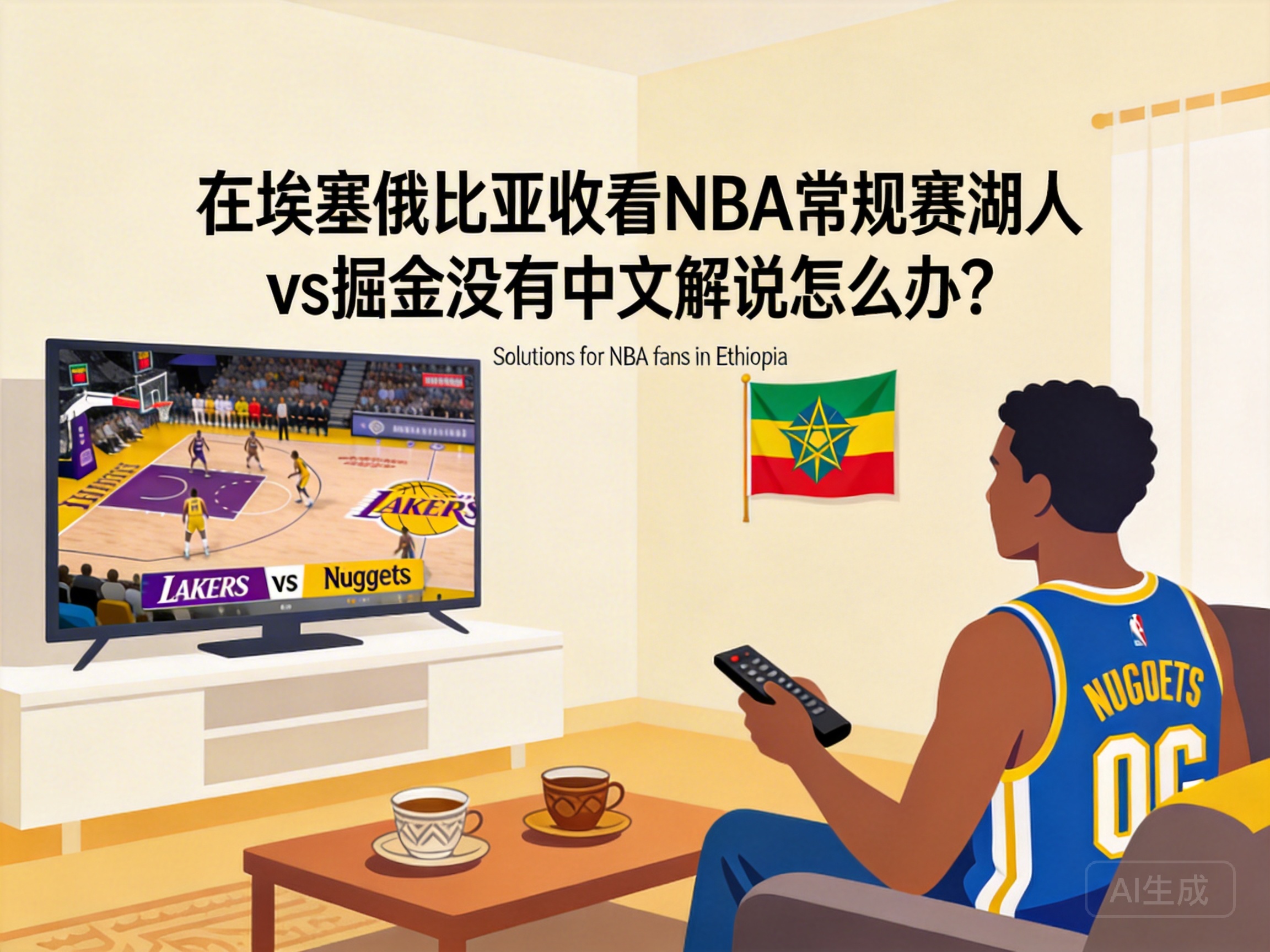 What to Do If There's No Chinese Commentary When Watching Lakers vs. Nuggets NBA Regular Season Game in Ethiopia?