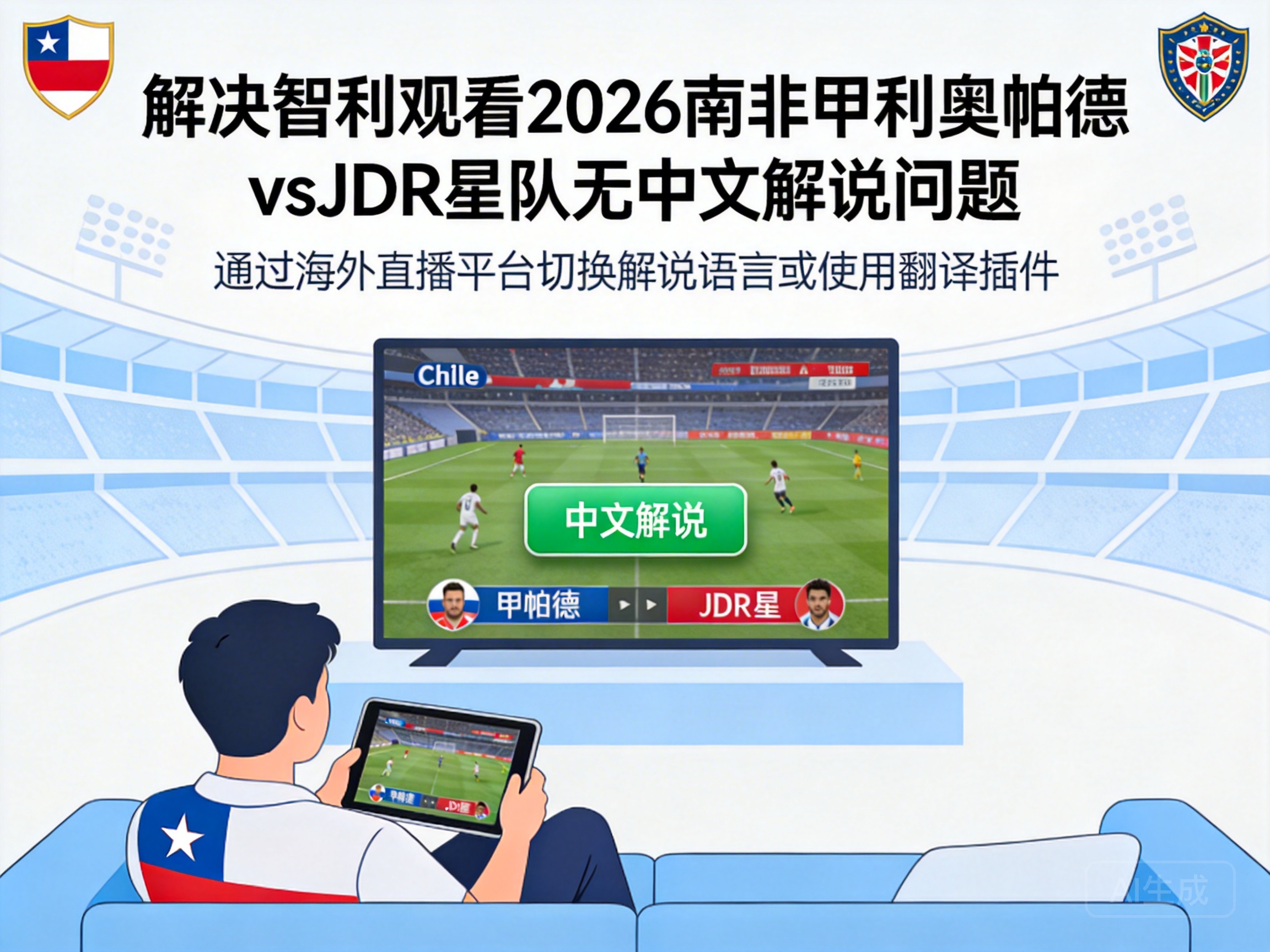How to Solve the Problem of No Chinese Commentary for 2026 South African Premier League Leopard vs JDR Stars in Chile?