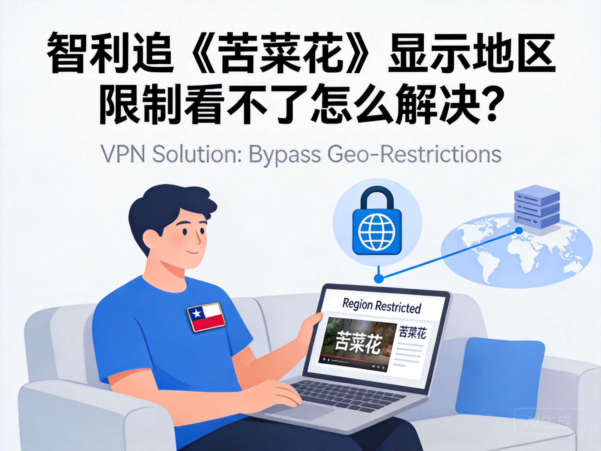 How to Fix Regional Restrictions When Watching "Bitter Cauliflower" in Chile?