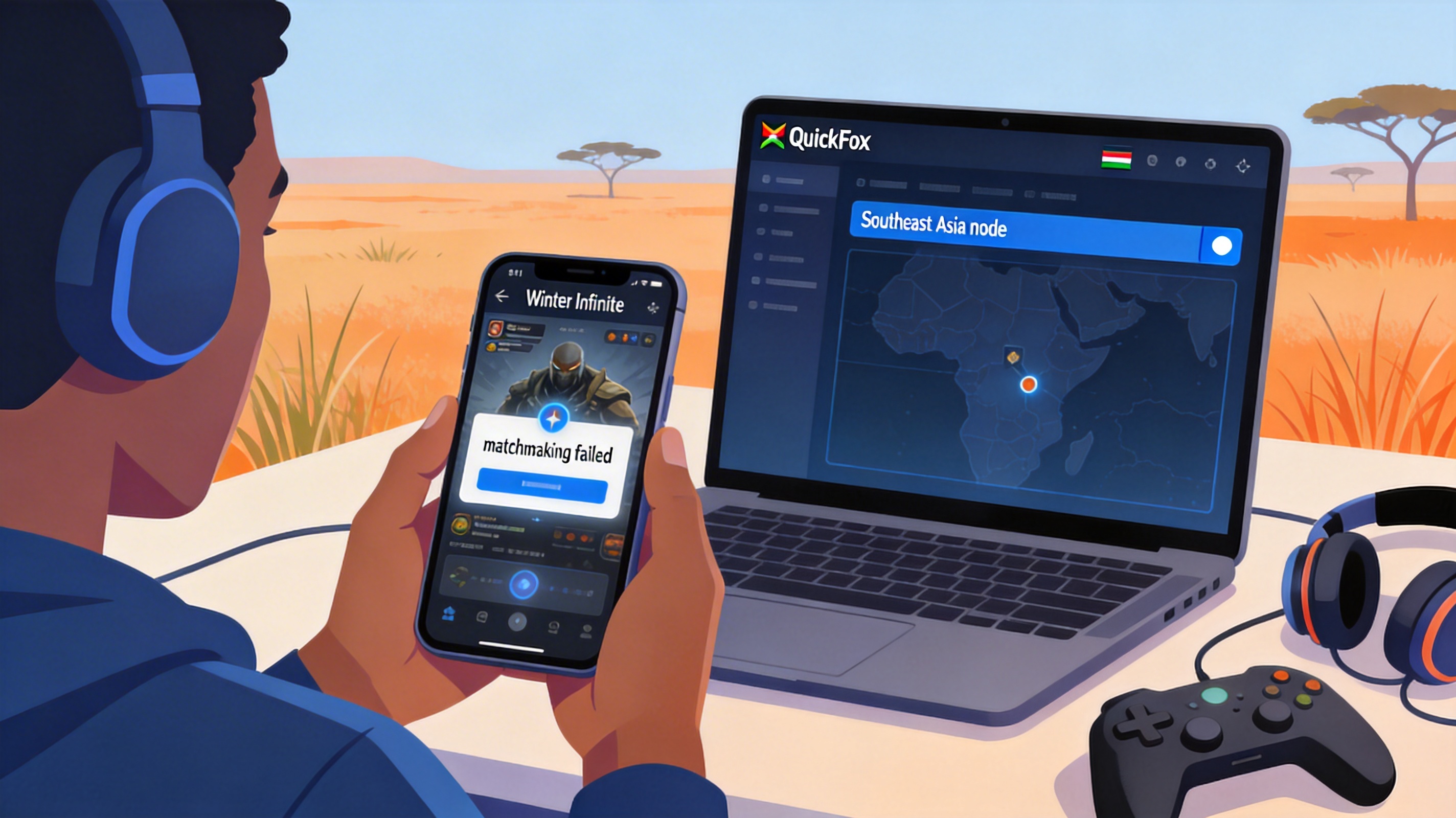 肯尼亚玩无尽冬日匹配不到队友一起打副本怎么办？