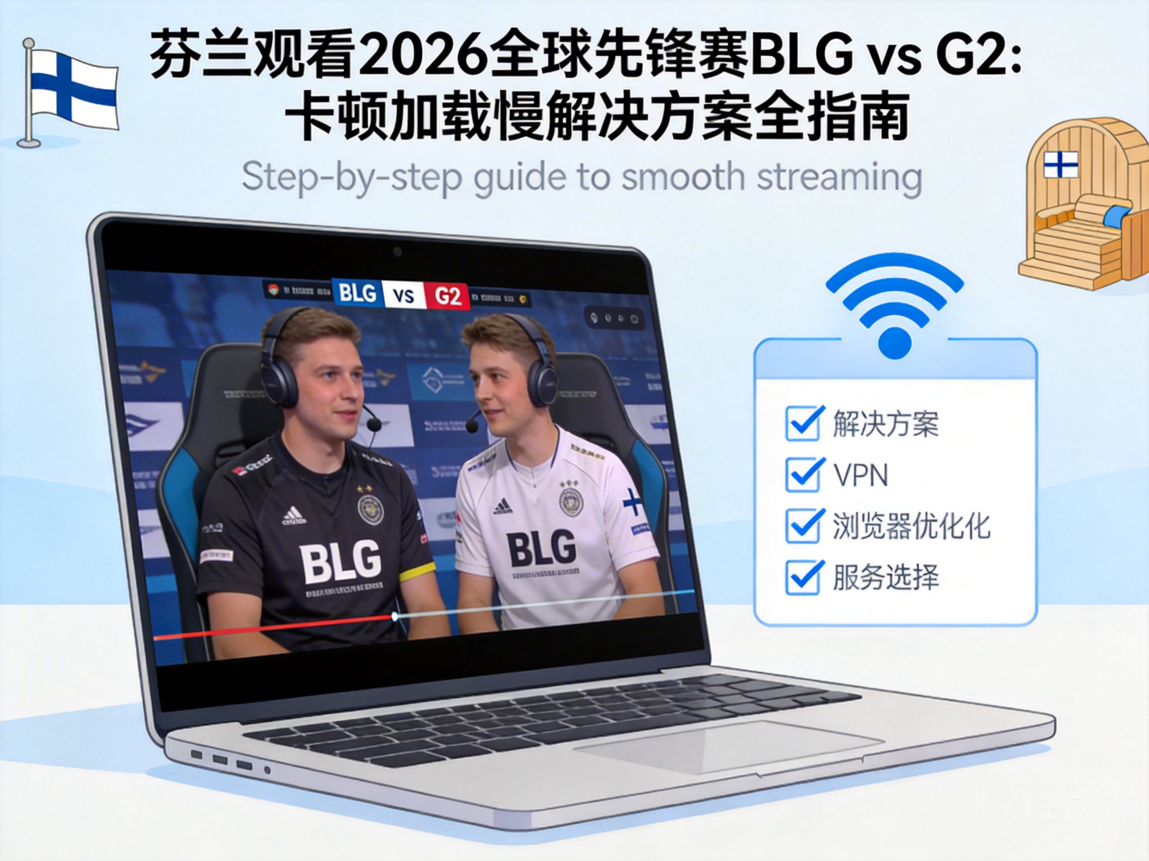 芬兰观看2026全球先锋赛BLG vs G2:卡顿加载慢解决方案全指南