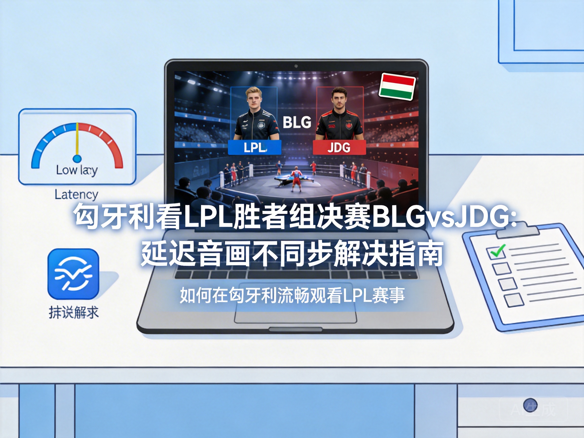 匈牙利看LPL胜者组决赛BLGvsJDG：延迟音画不同步解决指南