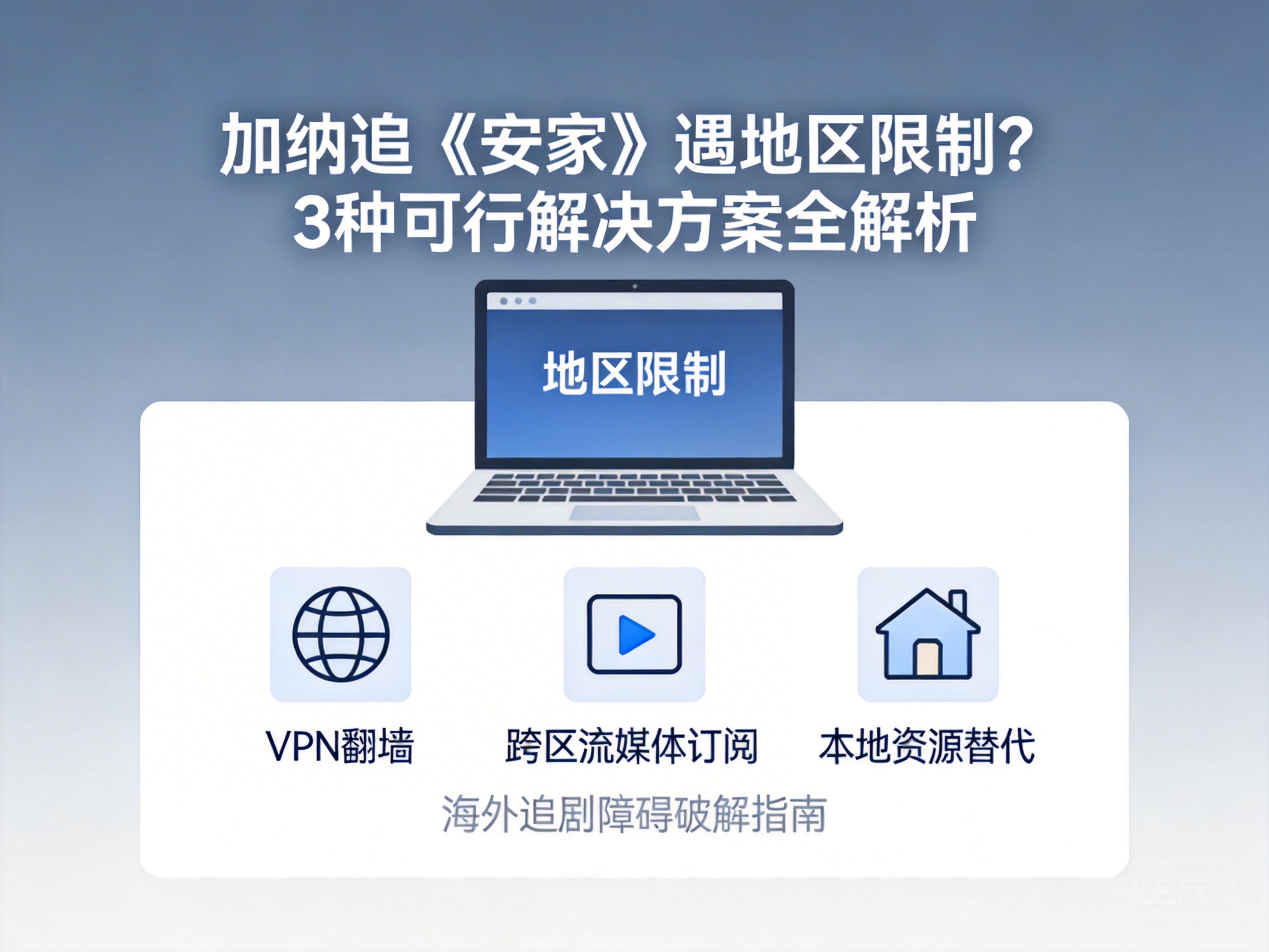 加纳追《安家》遇地区限制？3种可行解决方案全解析