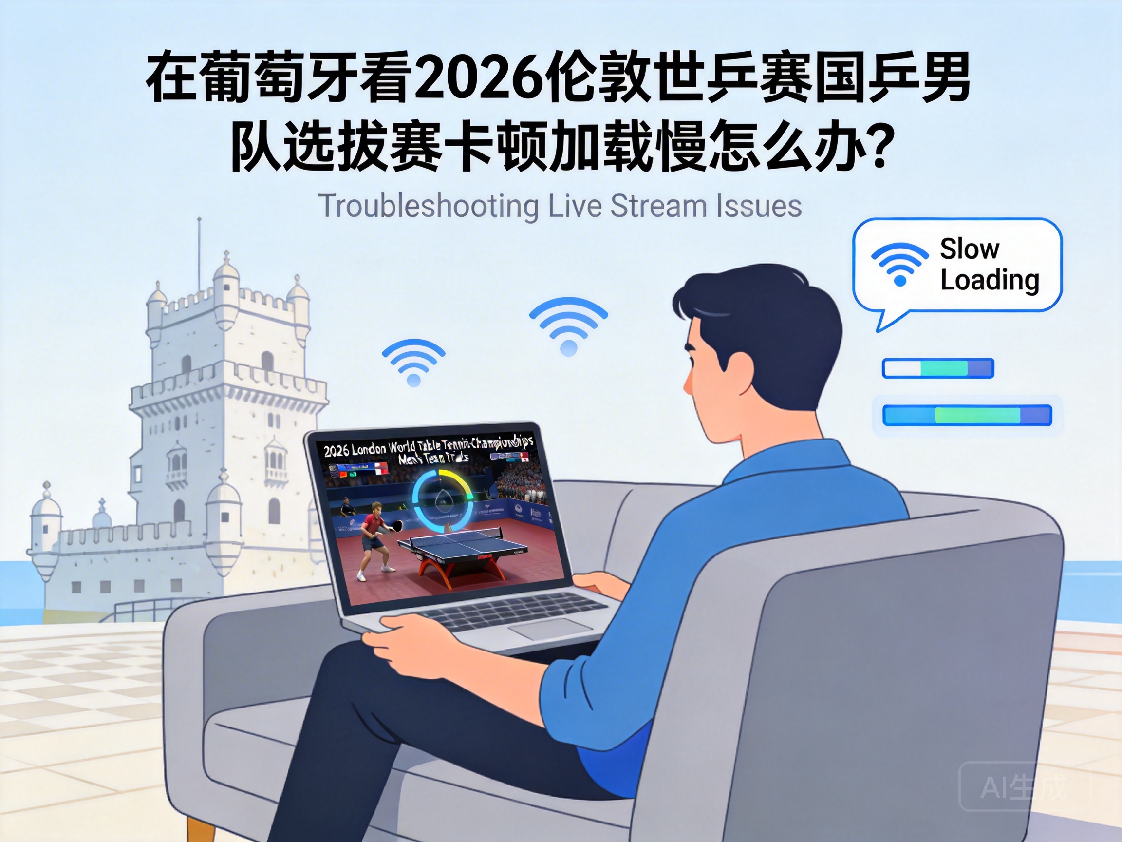 在葡萄牙看2026伦敦世乒赛国乒男队选拔赛卡顿加载慢怎么办？