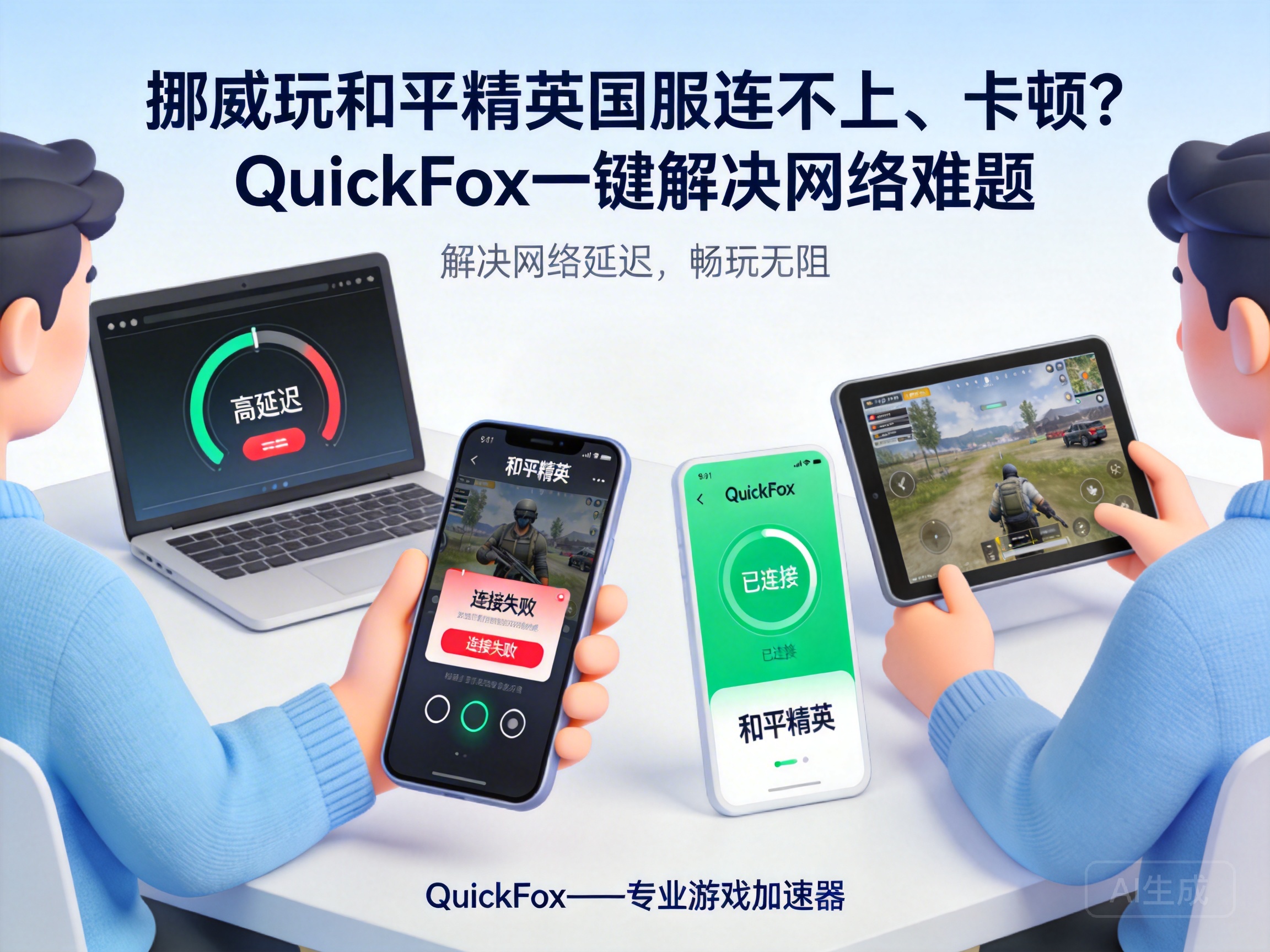 Can't Connect or Lagging When Playing PUBG Mobile Chinese Server in Norway? QuickFox Fixes It Easily