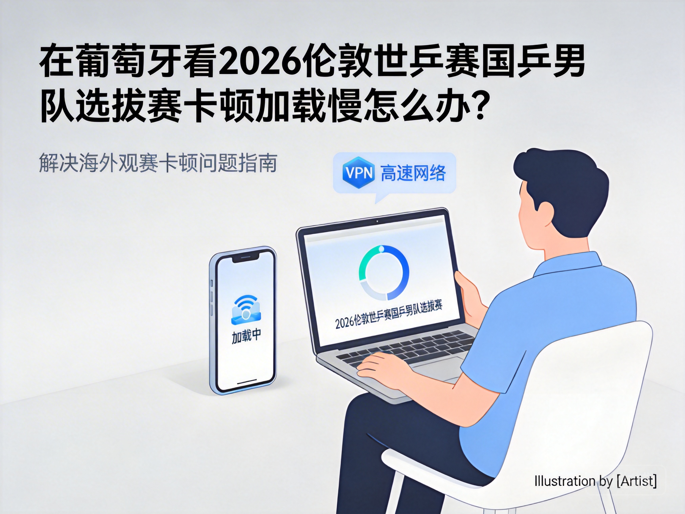 在葡萄牙看2026伦敦世乒赛国乒男队选拔赛卡顿加载慢怎么办？