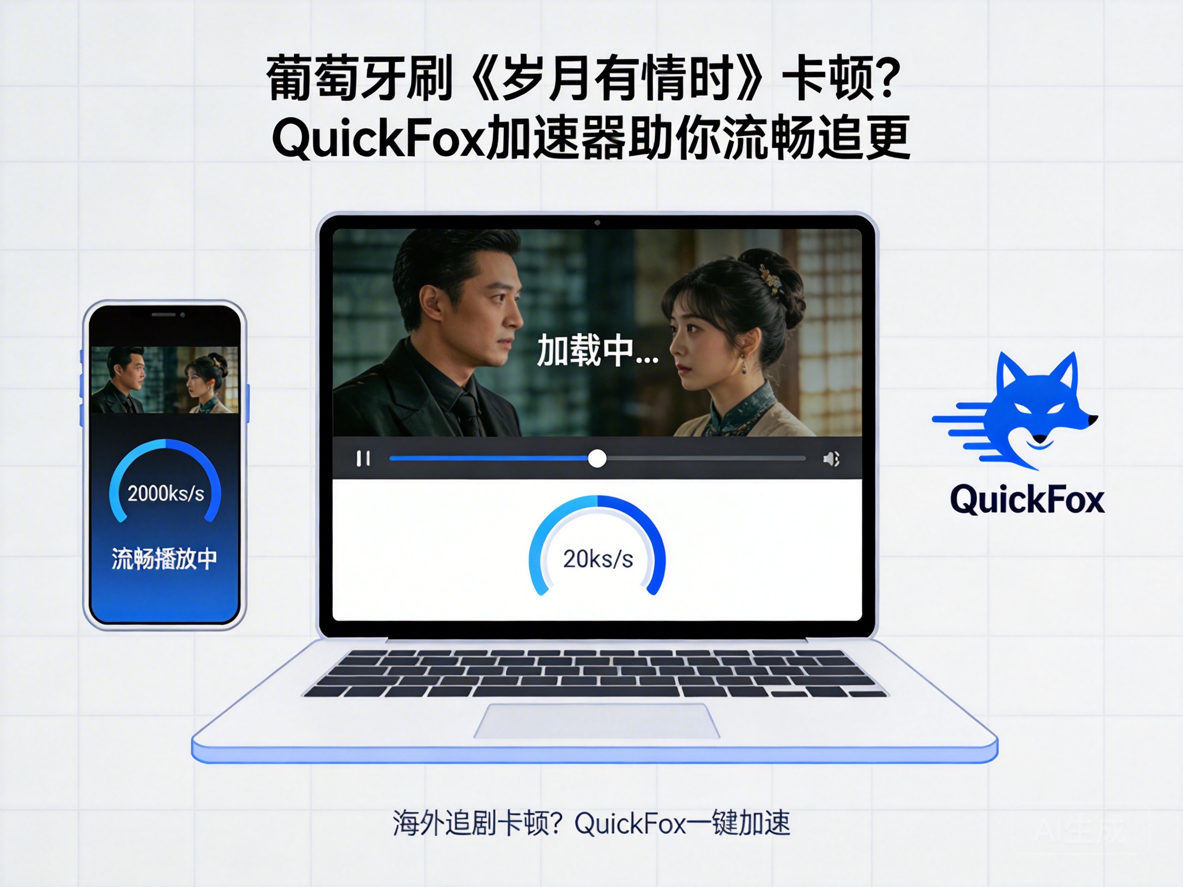 Buffering When Watching *When Time Was Kind* in Portugal? QuickFox Ensures Smooth Streaming