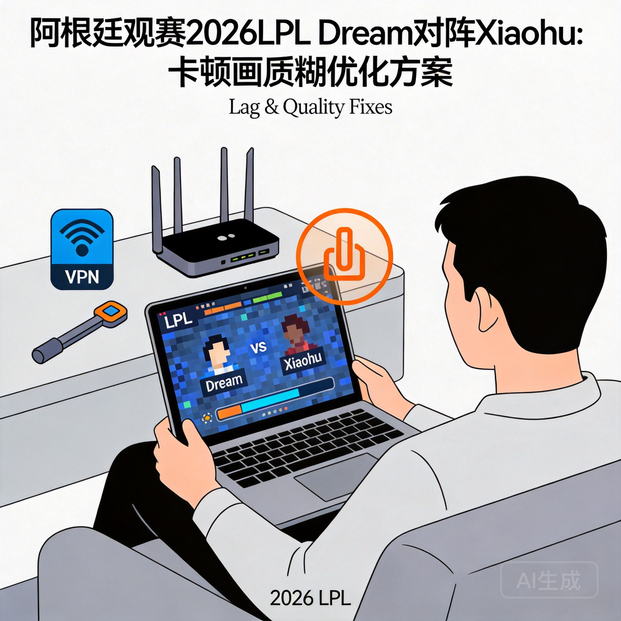 Optimizing Lag and Blurry Stream for 2026 LPL Dream vs. Xiaohu Match in Argentina