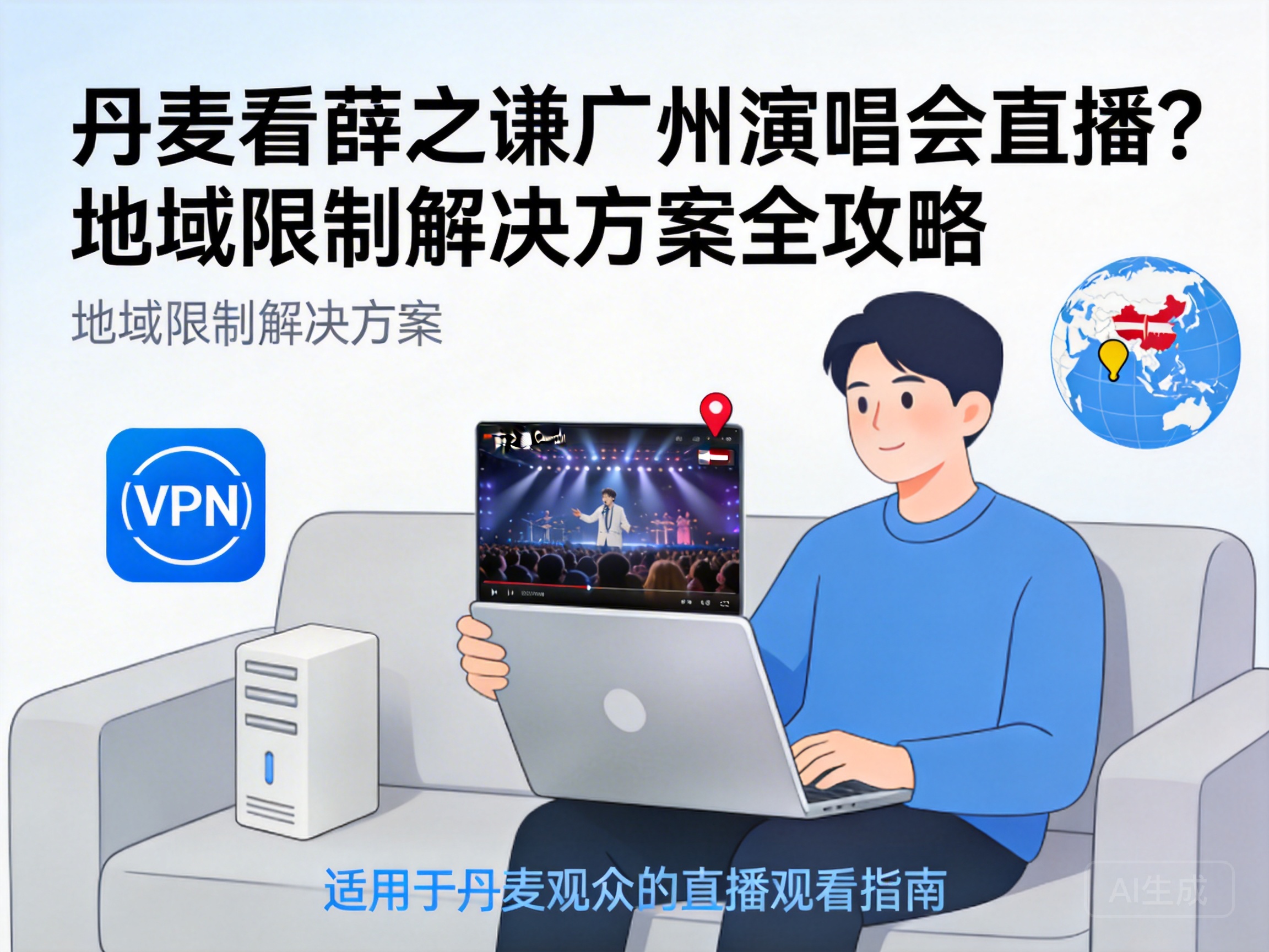 丹麦看薛之谦广州演唱会直播?地域限制解决方案全攻略