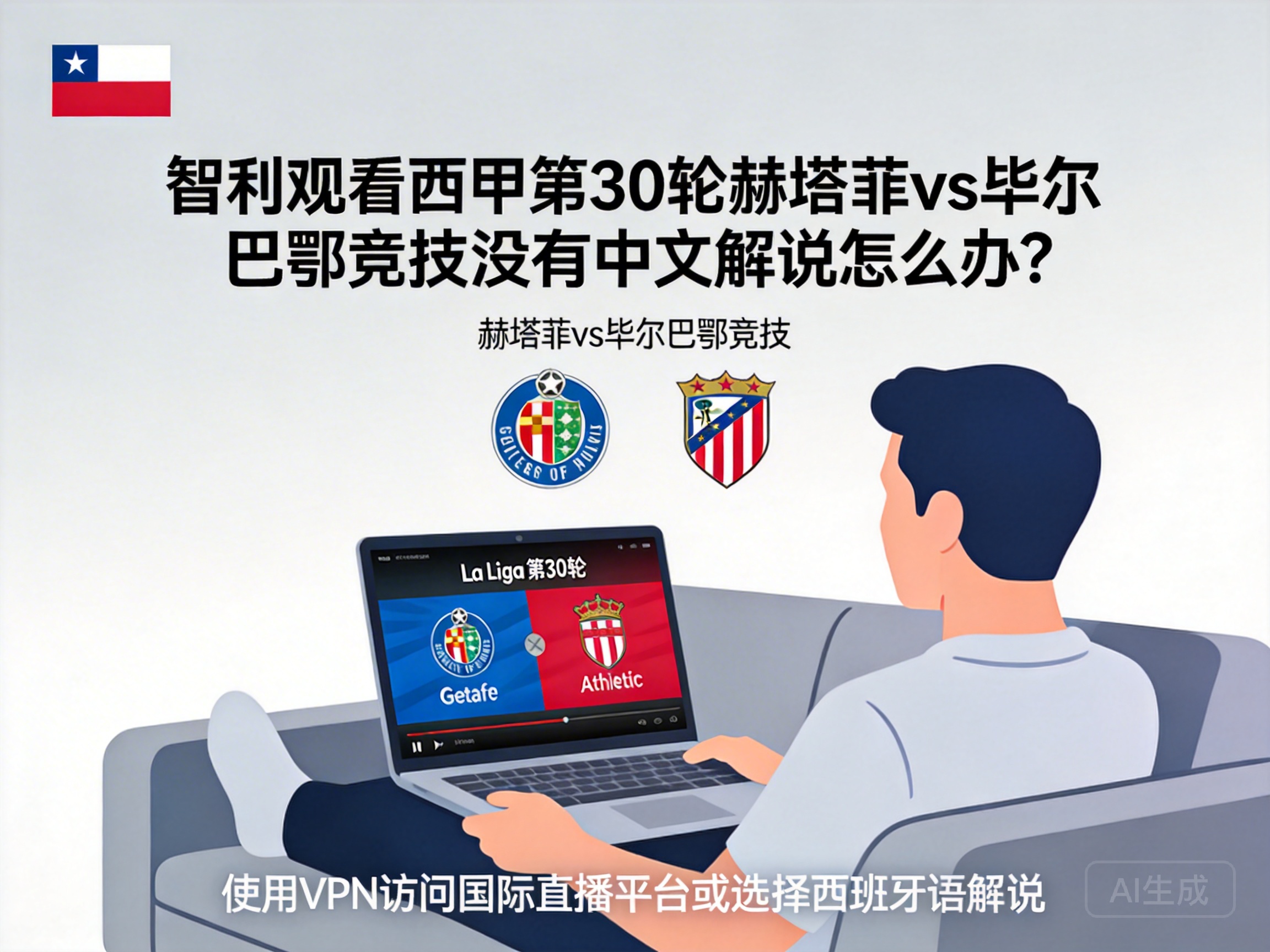 What to Do if There's No Chinese Commentary for Getafe vs Athletic Bilbao (La Liga Round 30) in Chile?
